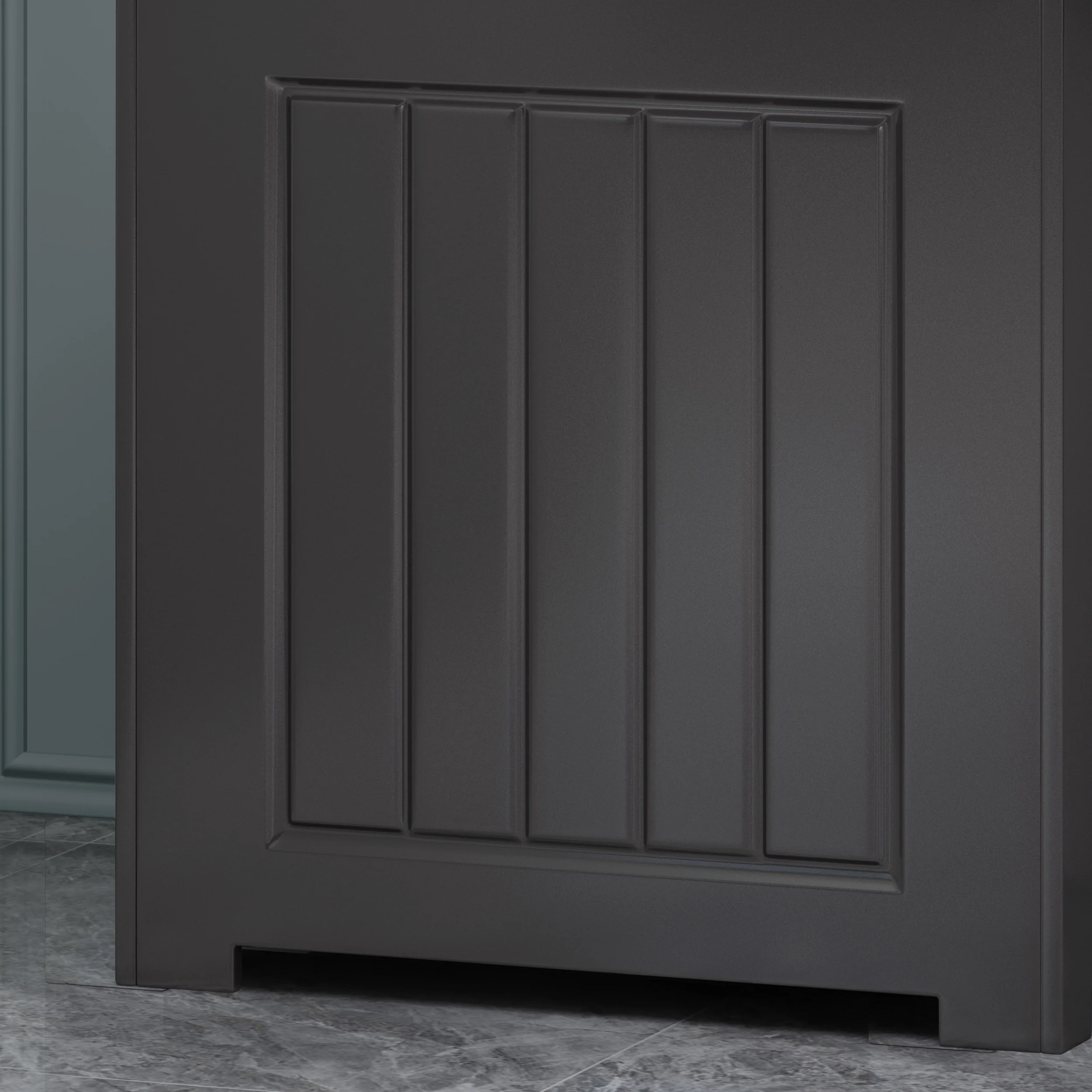 Maat Modern Laundry Hamper with Lid - furnishings