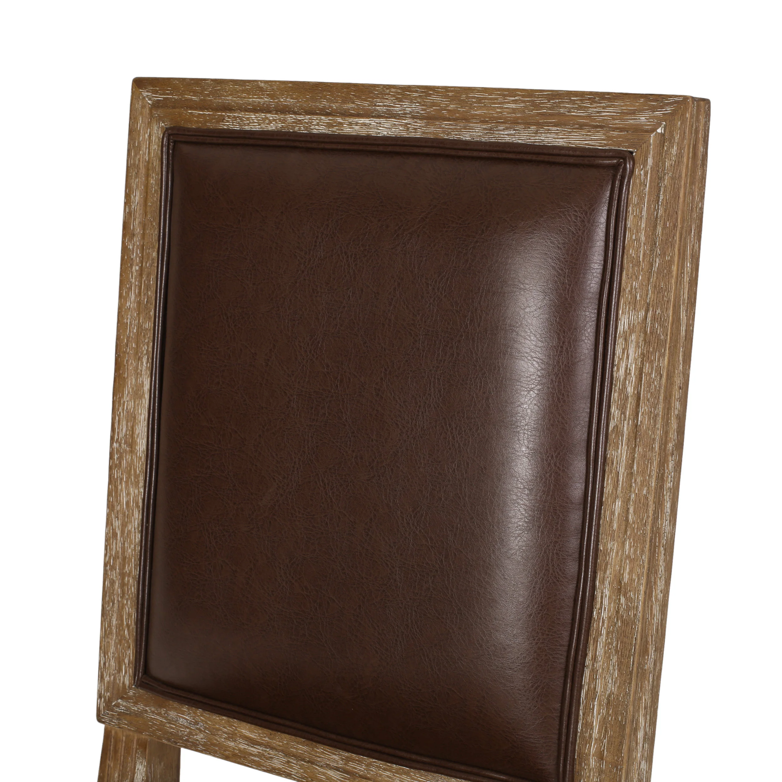 McGillen Rustic Upholstered Swivel Office Chair - furnishings