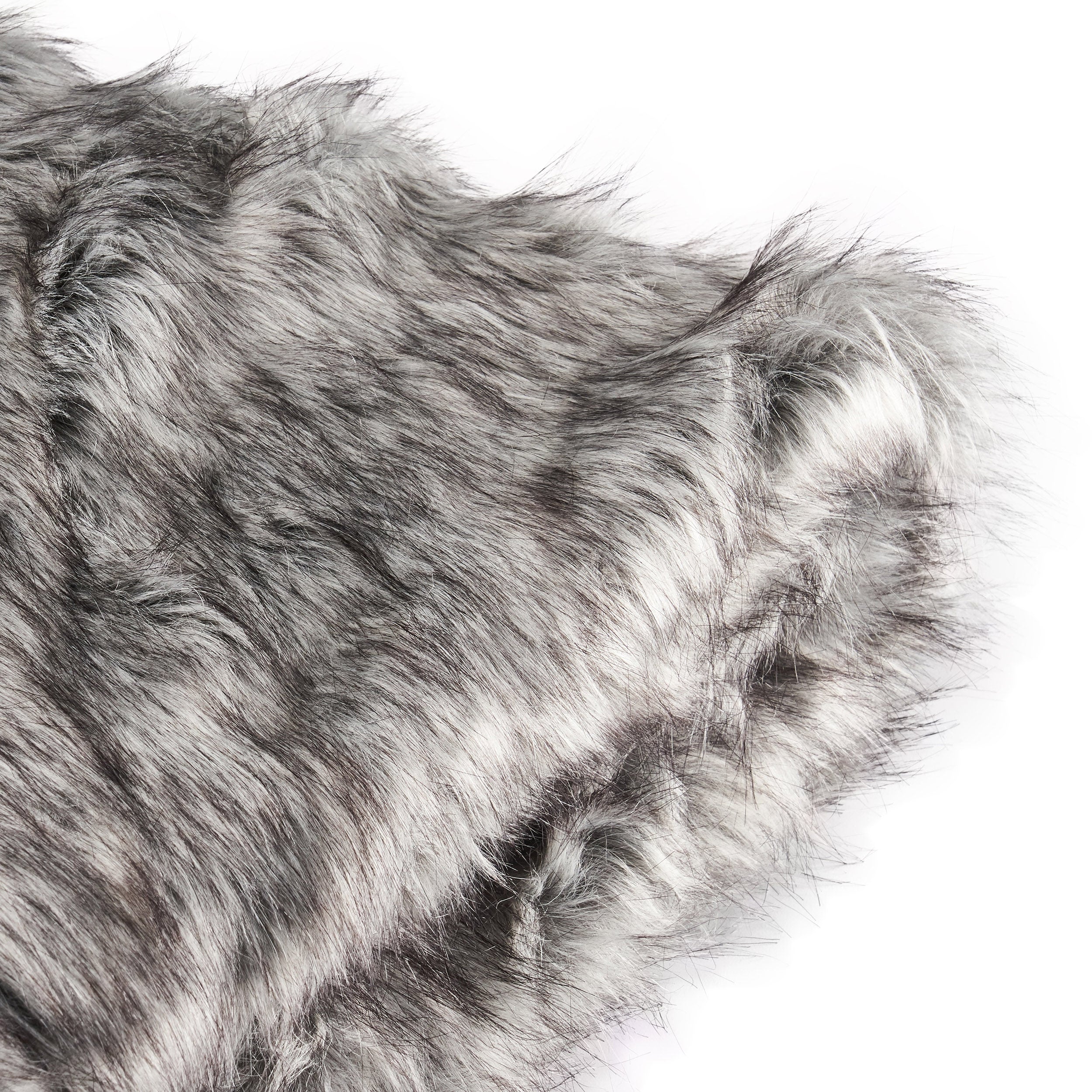 Leslie Modern 3 Foot Faux Fur Bean Bag Cover - furnishings