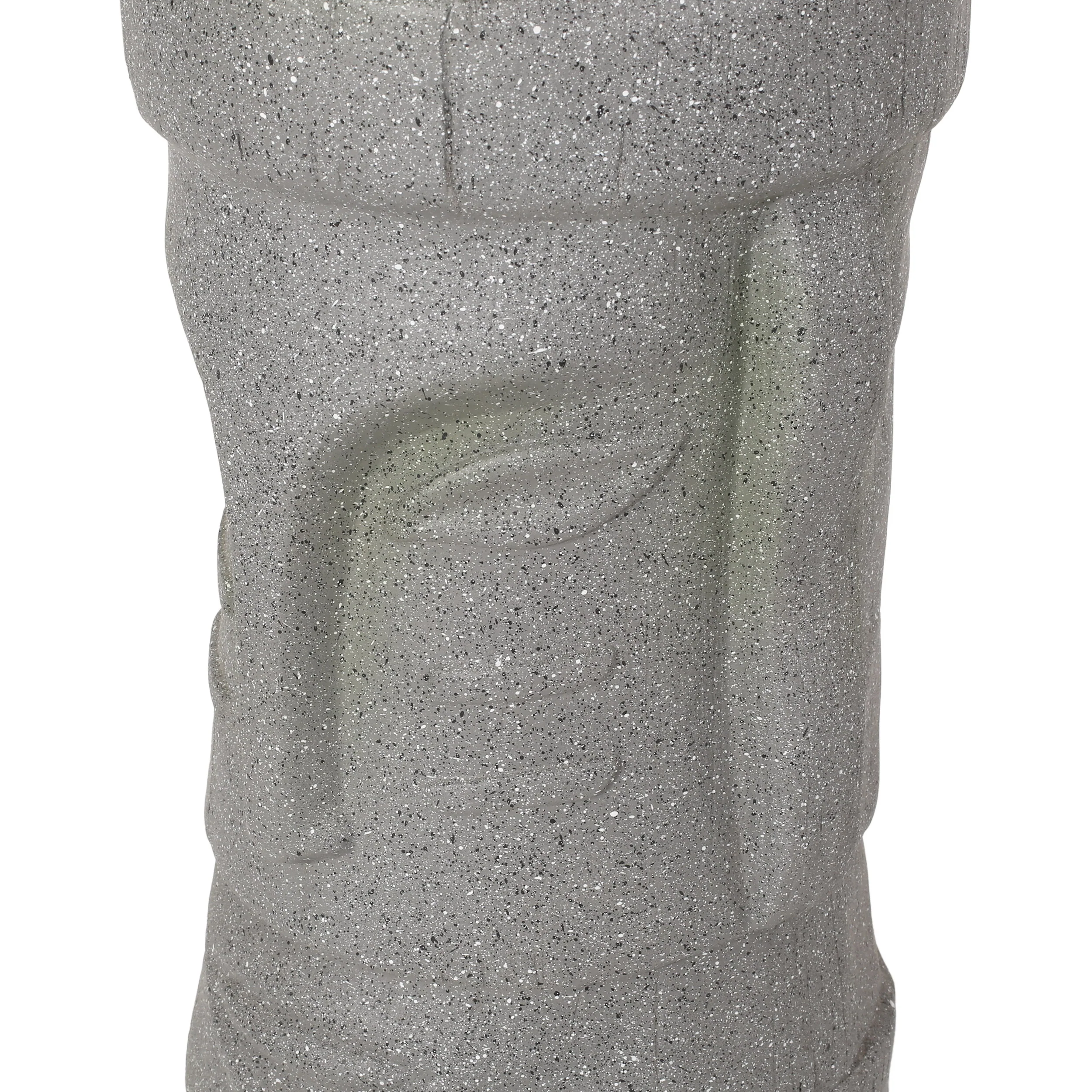 Gomer Outdoor Easter Island Statue Decorative Planter, Stone Gray - furnbro