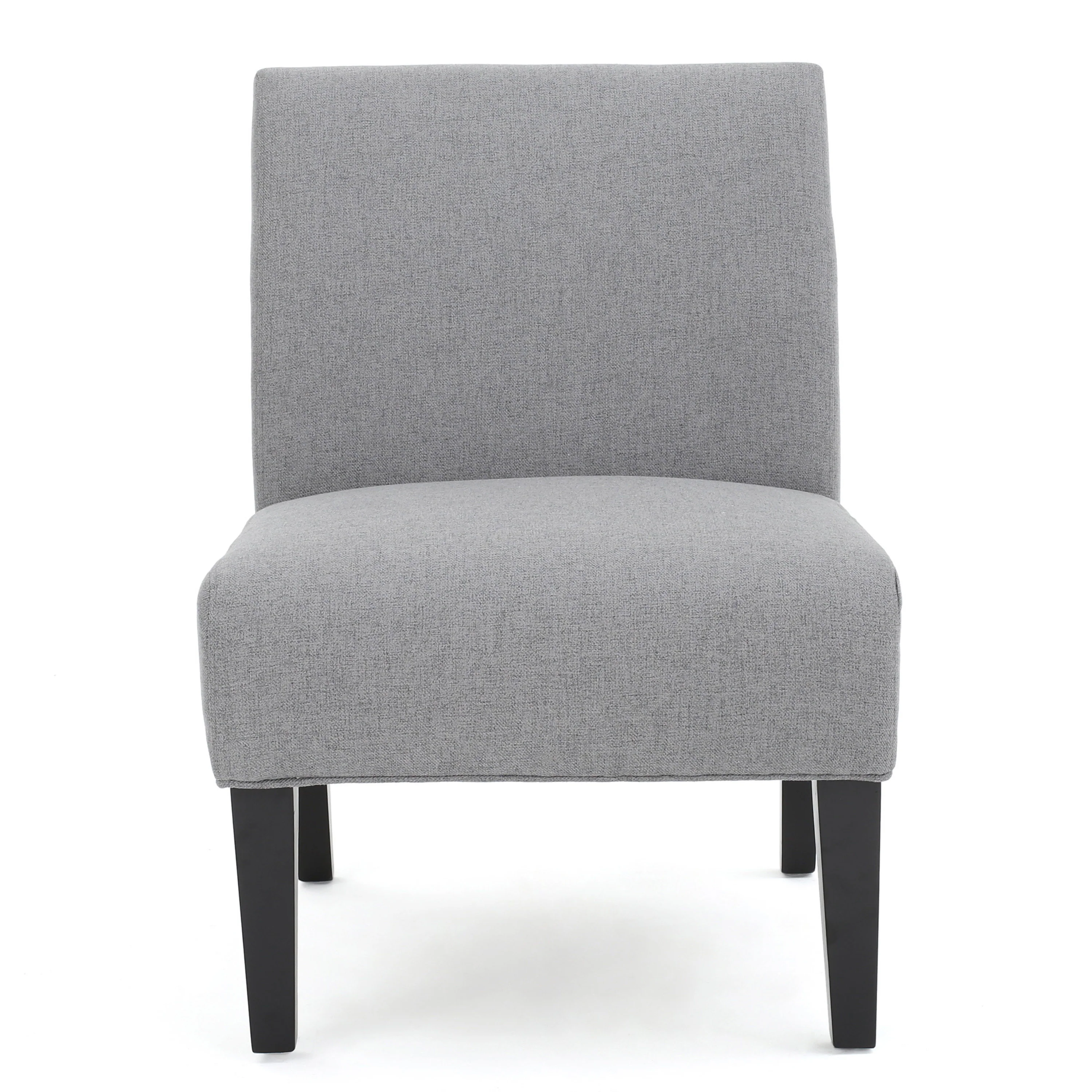 Kendal Contemporary Fabric Slipper Accent Chair - furnishings
