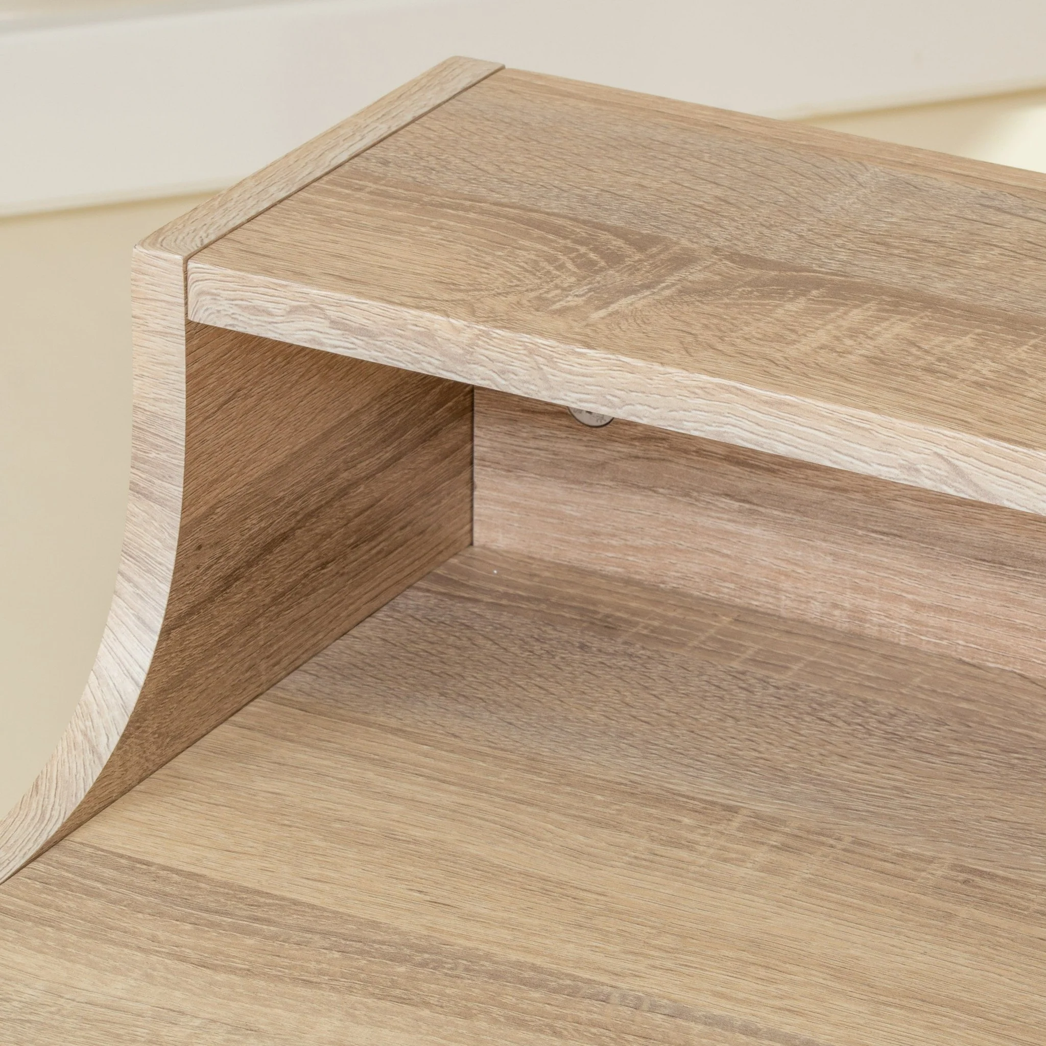 Troy Wood Computer Desk with Drawers - furnishings