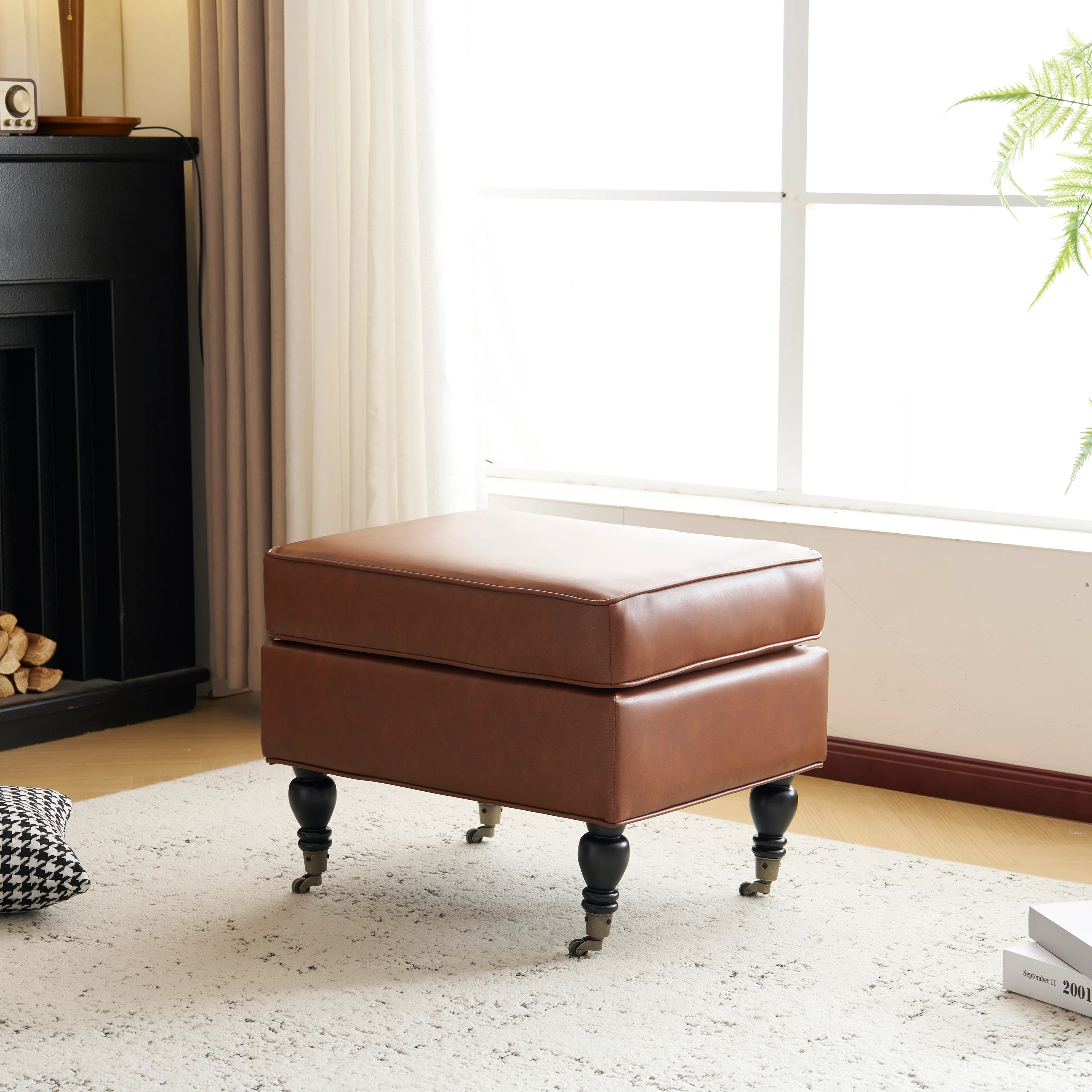 Thorian Tray Top Storage Ottoman - furnishings