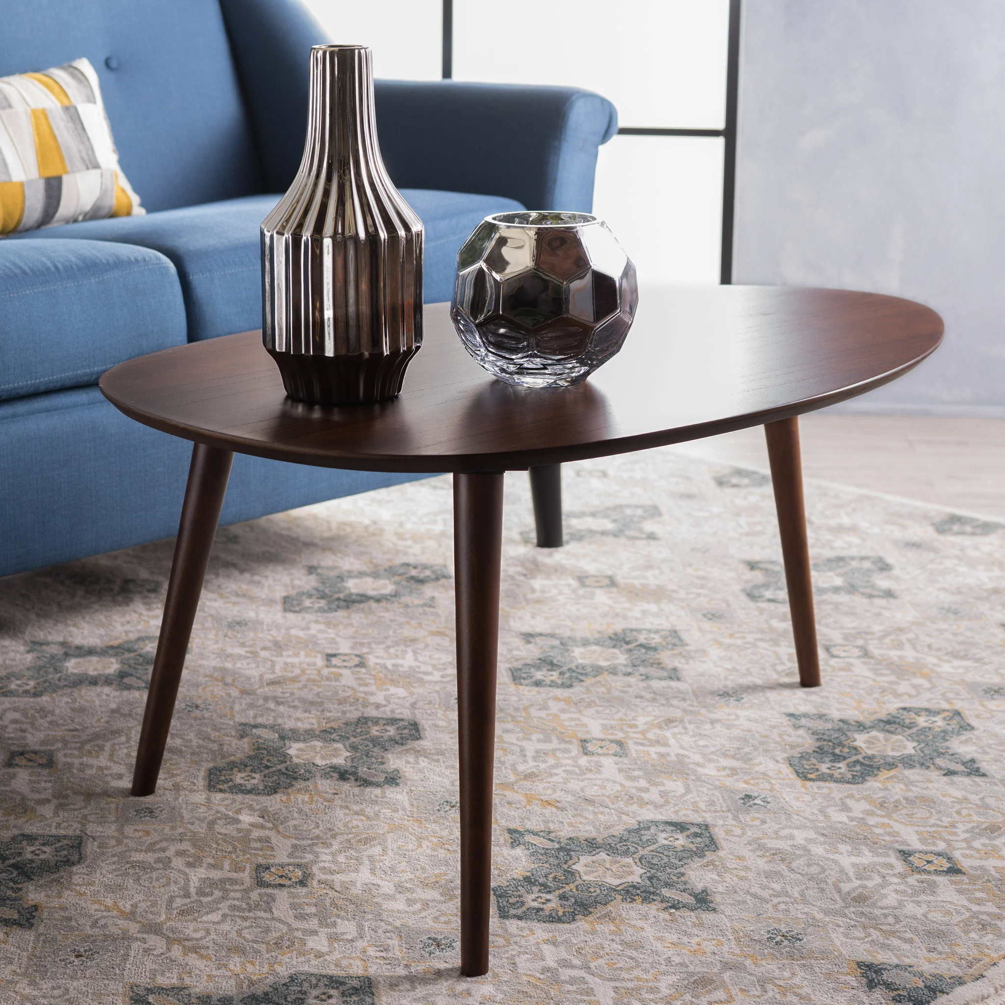 Caspar Mid-Century Design Wood Coffee Table - furnishings