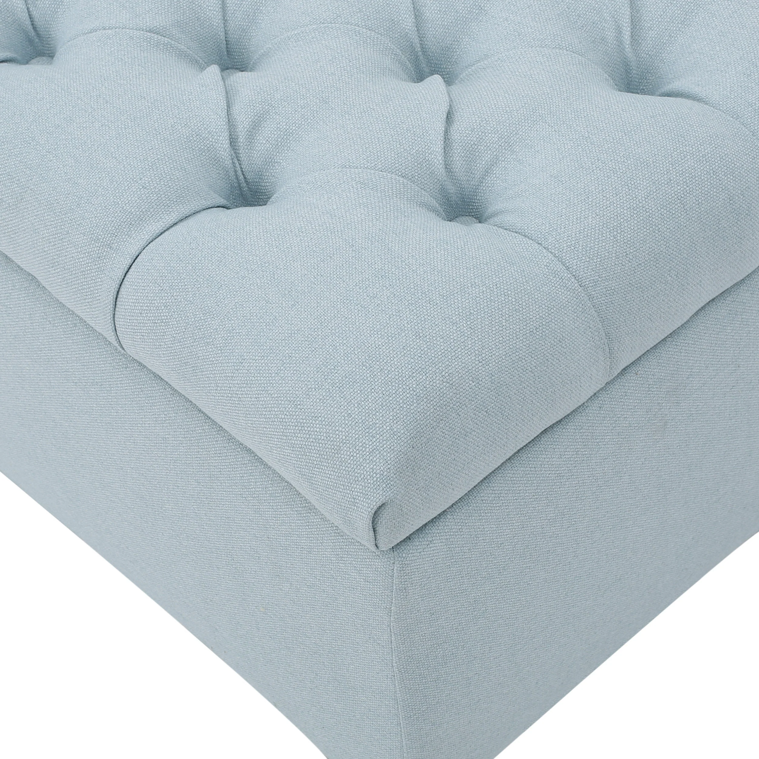 Molle Contemporary Button-Tufted Fabric Storage Ottoman Bench - furnishings