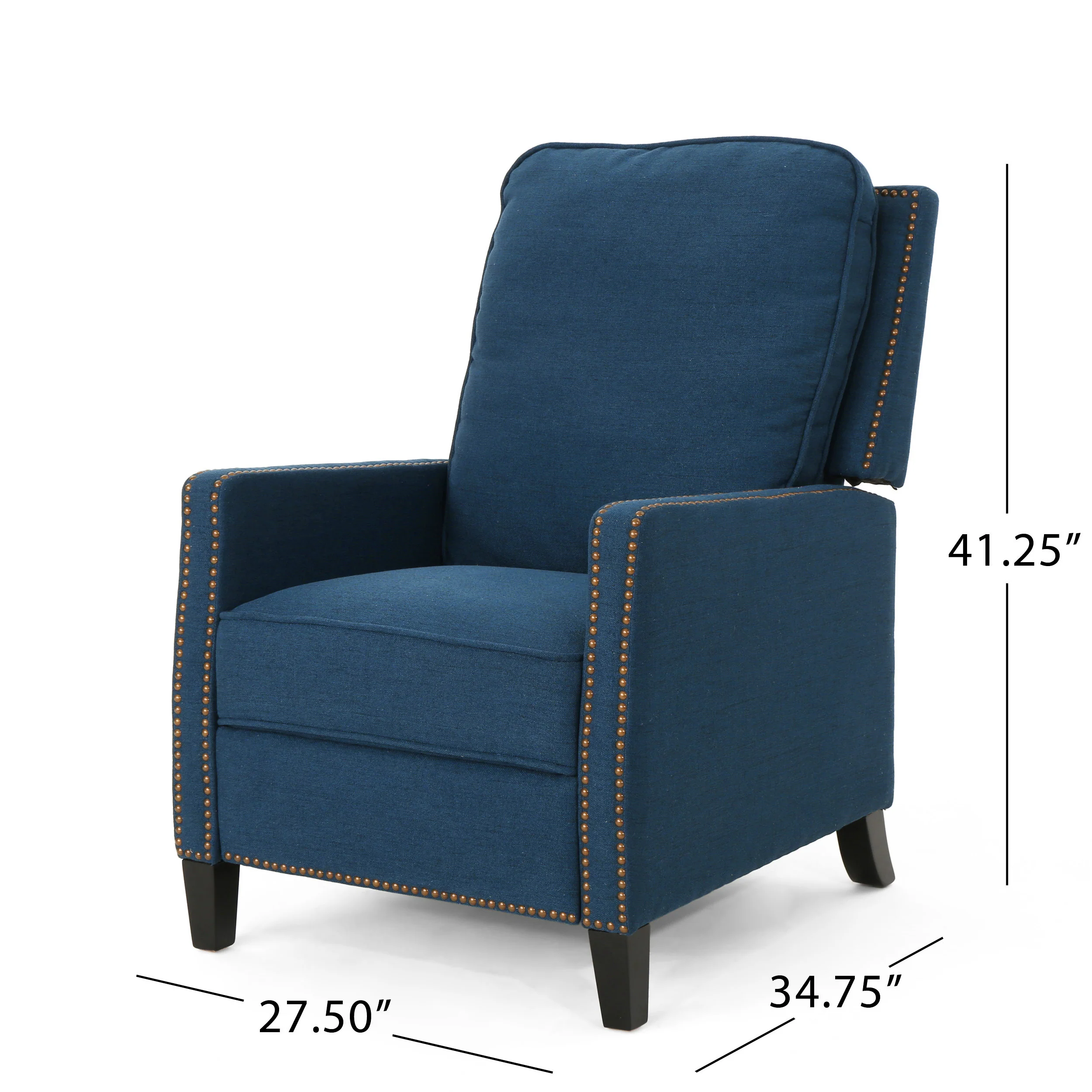 Armstrong Traditional Fabric Recliner - furnishings