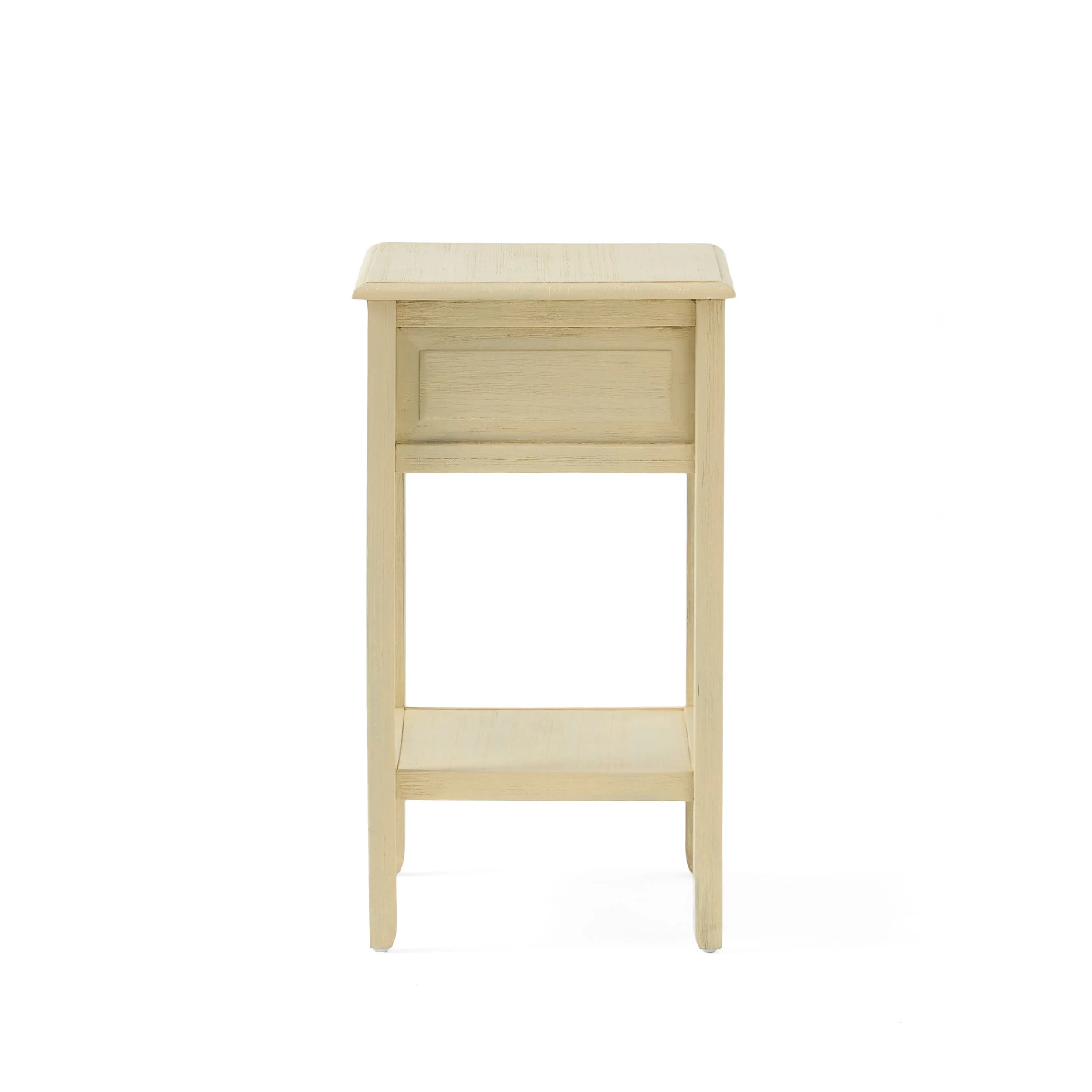Noah Weathered Wood Top Drawer Accent Table - furnishings