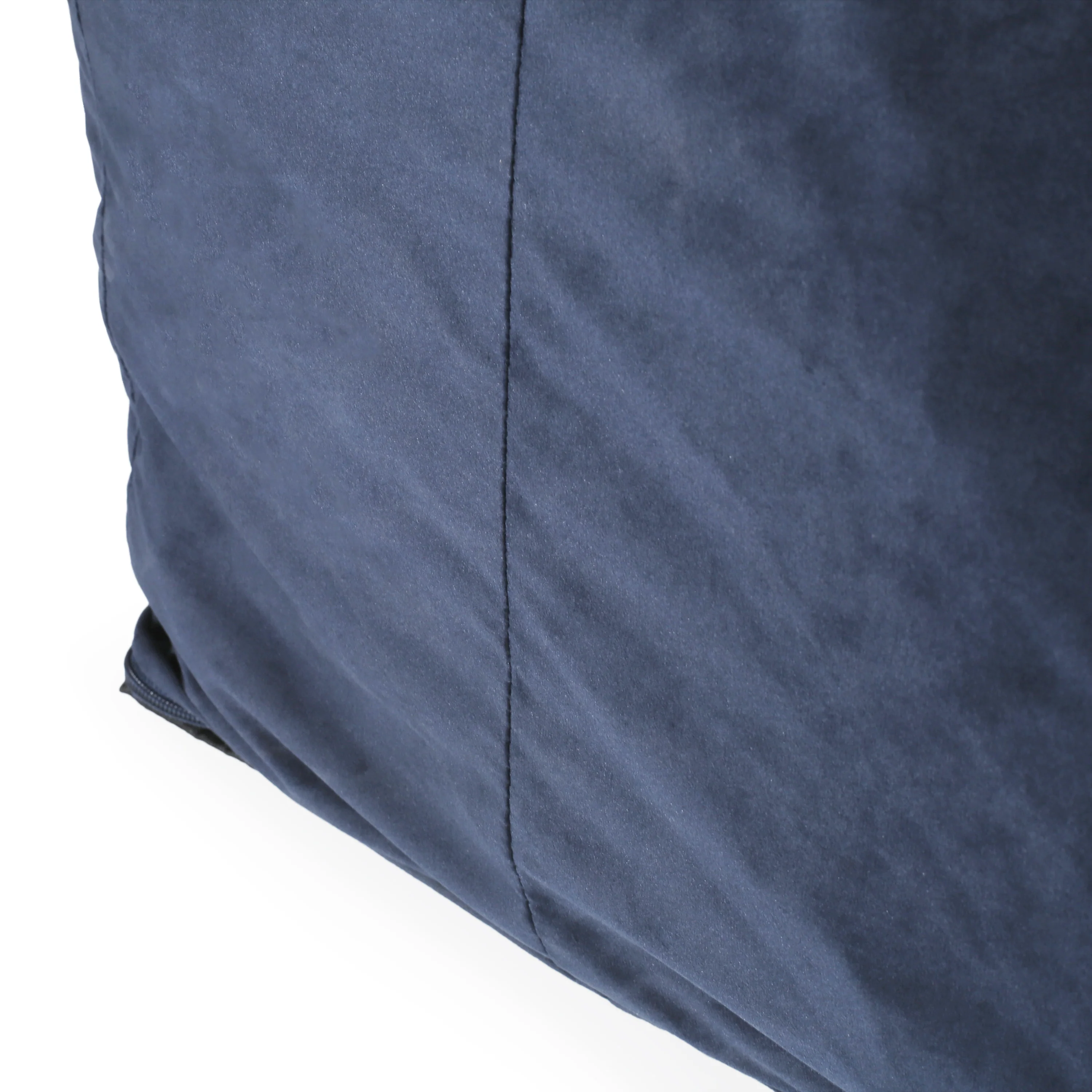 Calef Modern Velveteen 2 Seater Oversized Bean Bag Chair with Armrests - furnishings