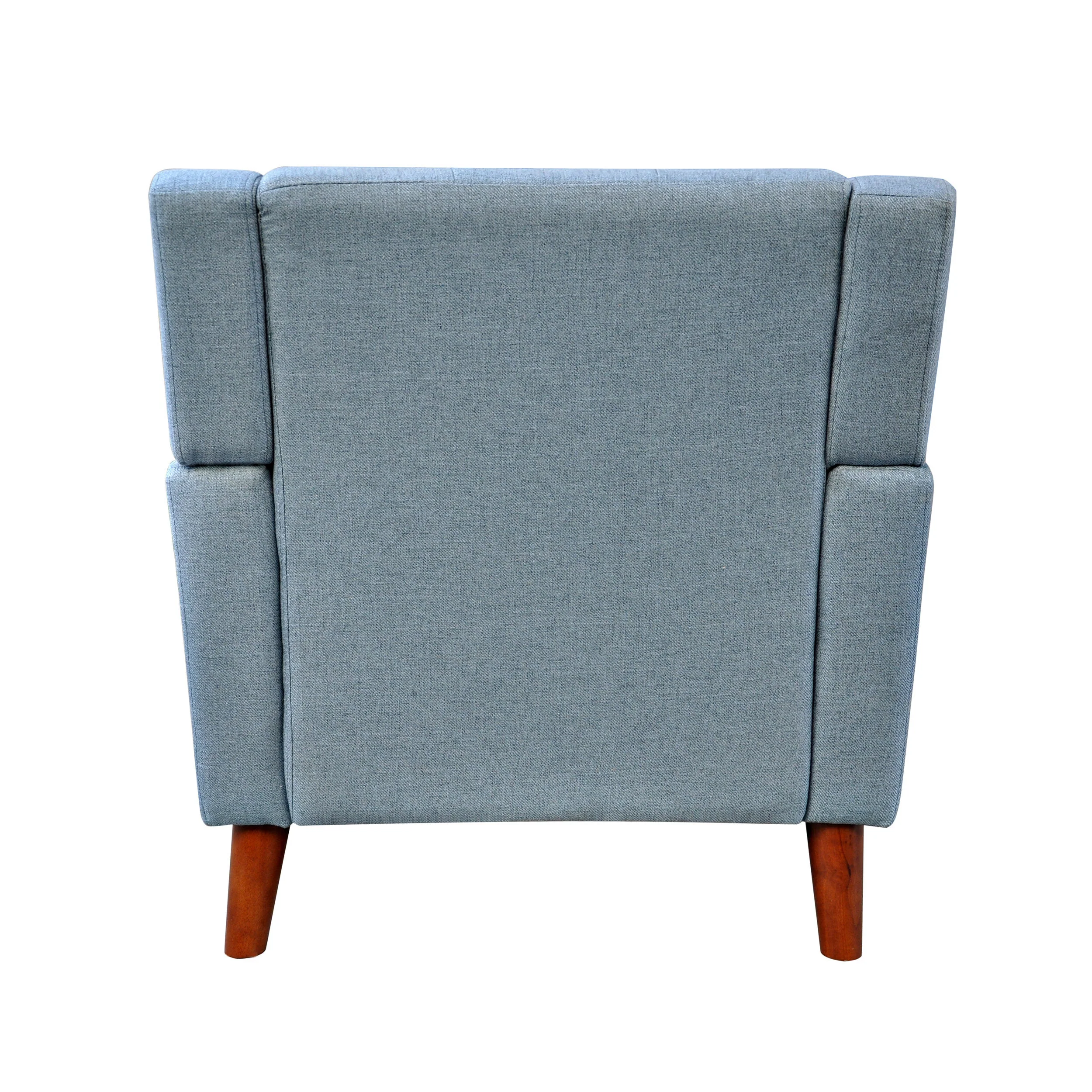 Evelyn Mid Century Modern 3-Piece Chairs & Loveseat Fabric Living Room Set - furnishings