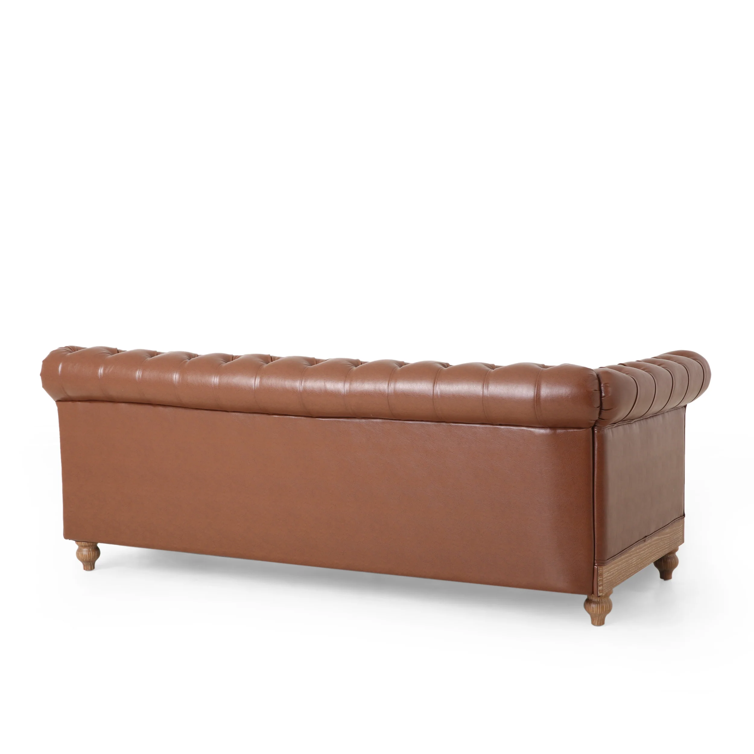 Kinzie Chesterfield Tufted 7 Seater Sectional Sofa with Nailhead Trim - furnishings