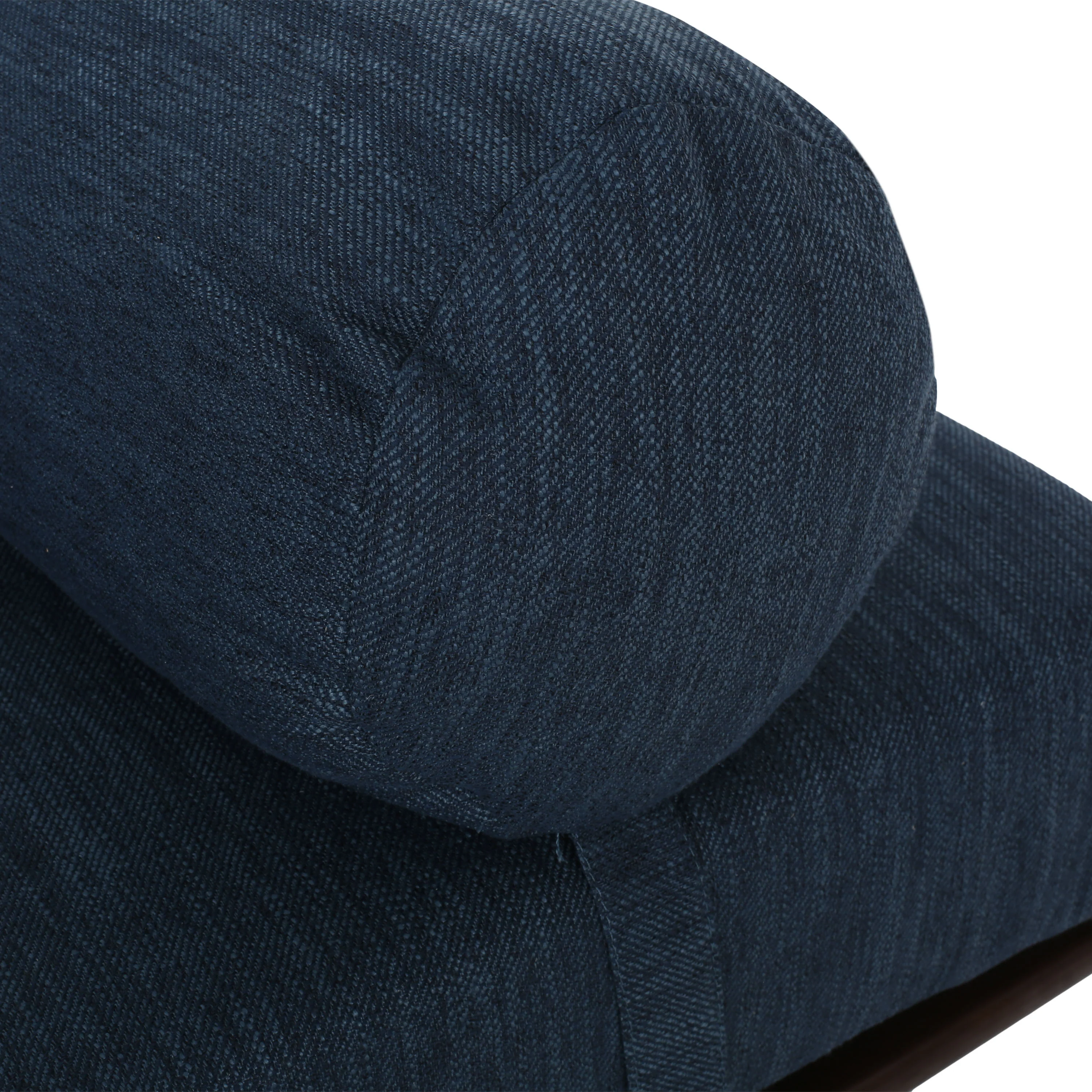 Lancer Mid Century Modern Fabric Tufted Chaise Lounge with Bolster Pillow - furnishings