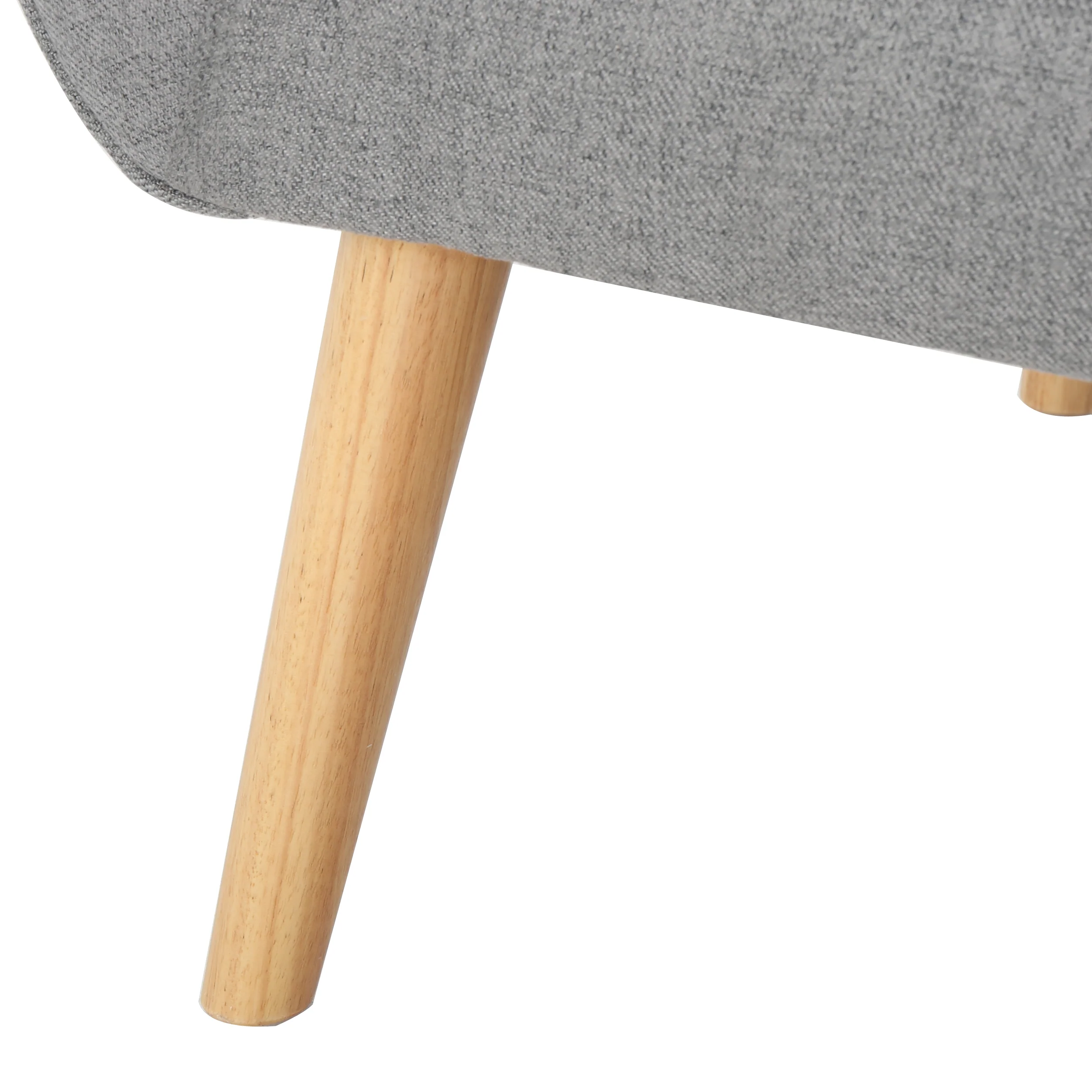 Temescal Mid Century Modern Dark Teal Fabric Accent Chair - furnishings