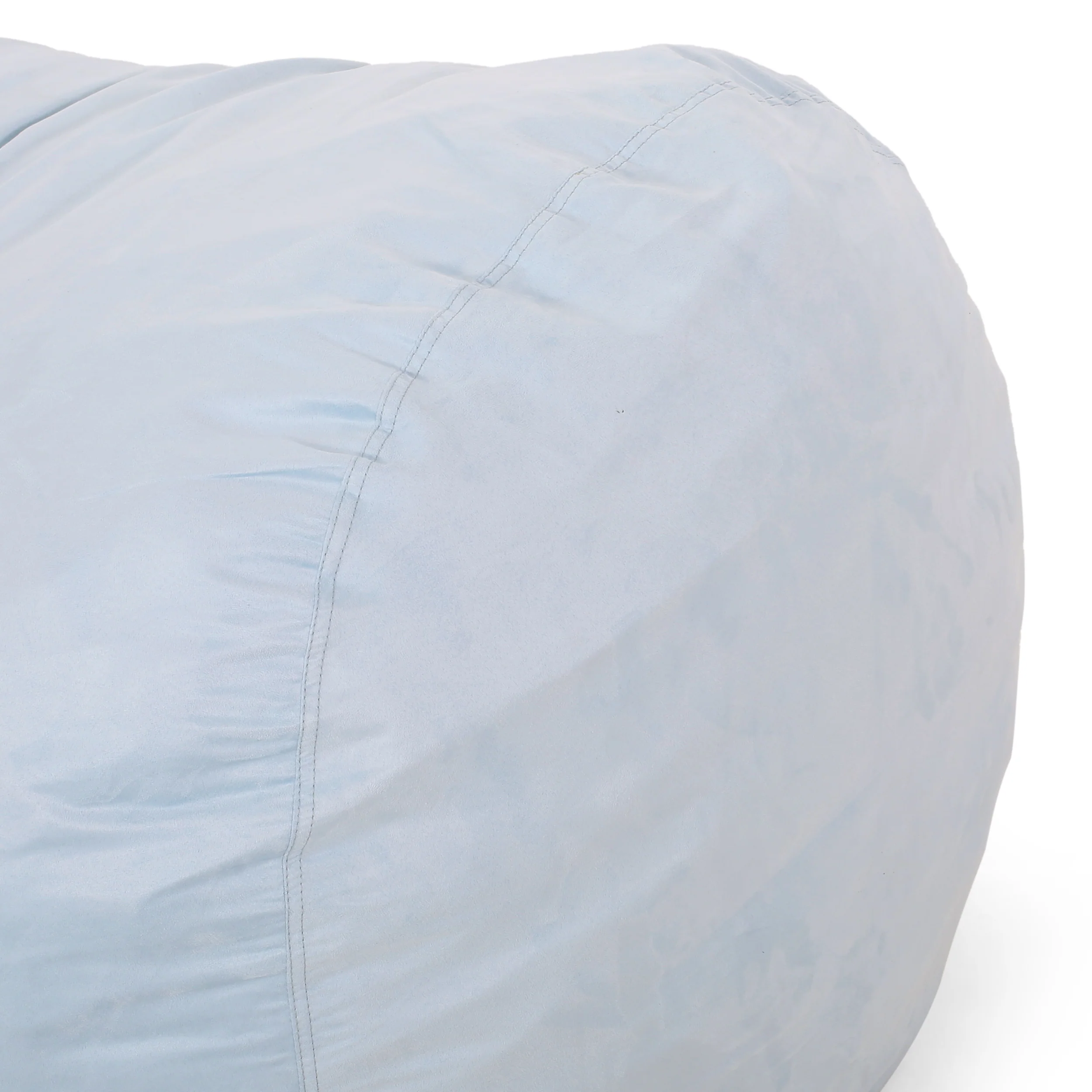 Bern Modern 6.5 Foot Microfiber Pastel Bean Bag - furnishings
