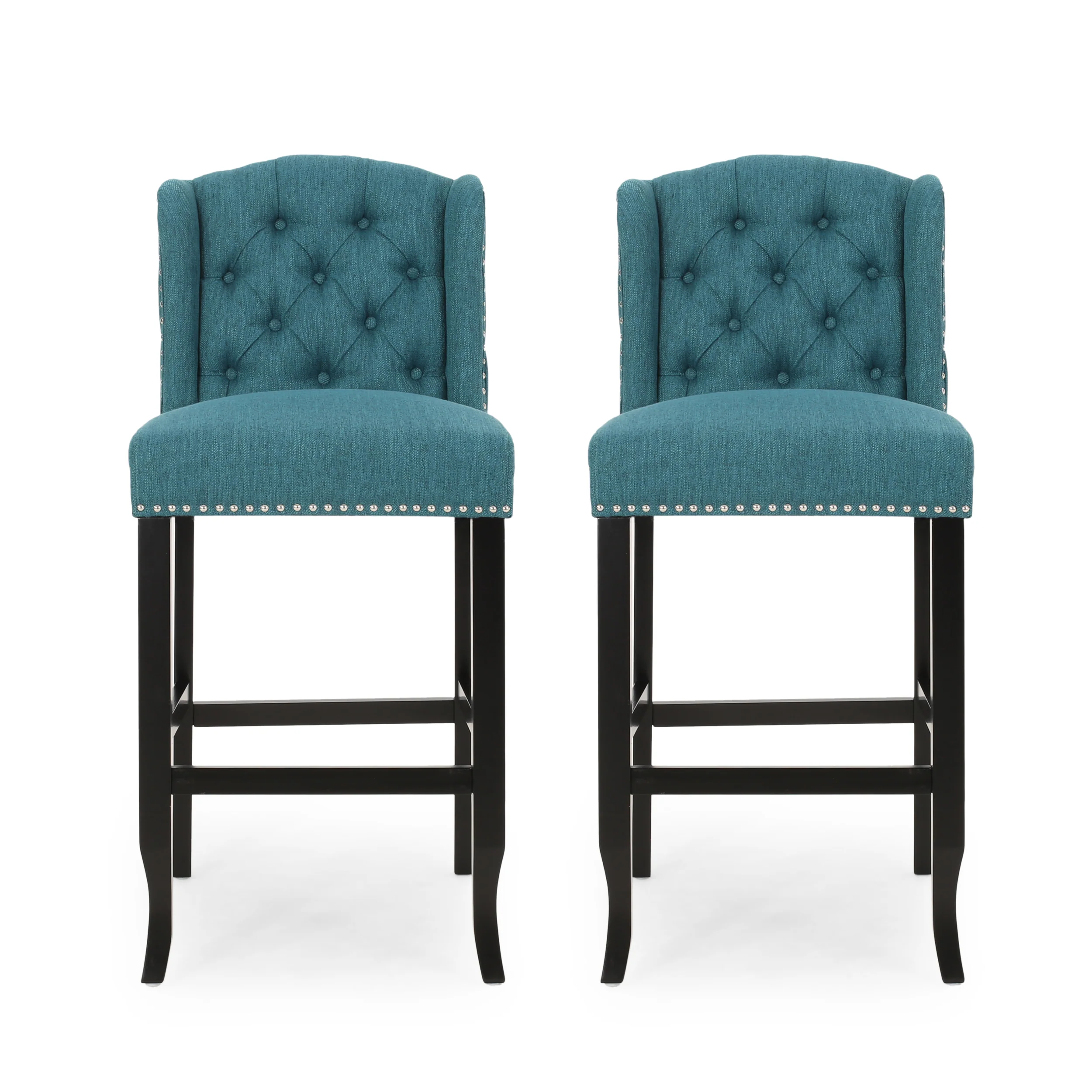 Denisa Wingback Barstool (Set of 2) - furnishings
