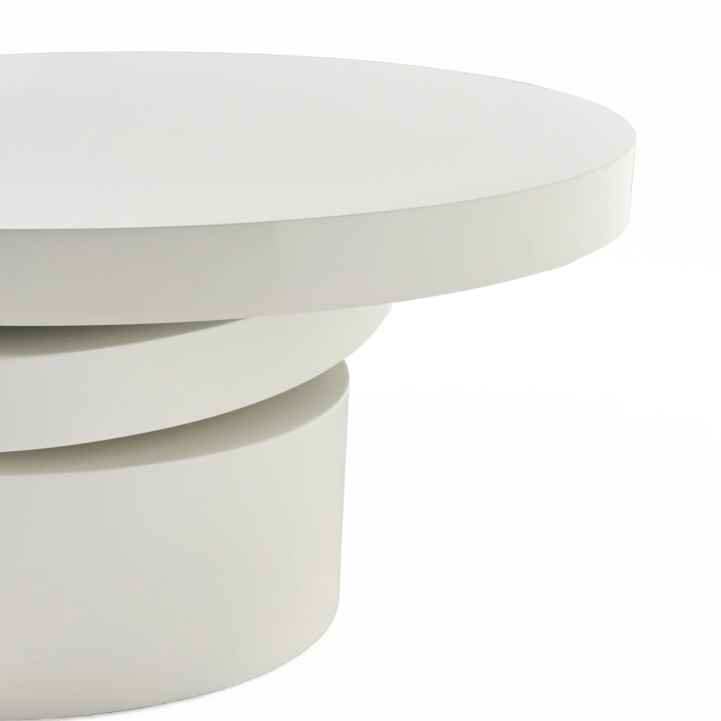 Kendall Oval Mod Swivel Coffee Table - furnishings