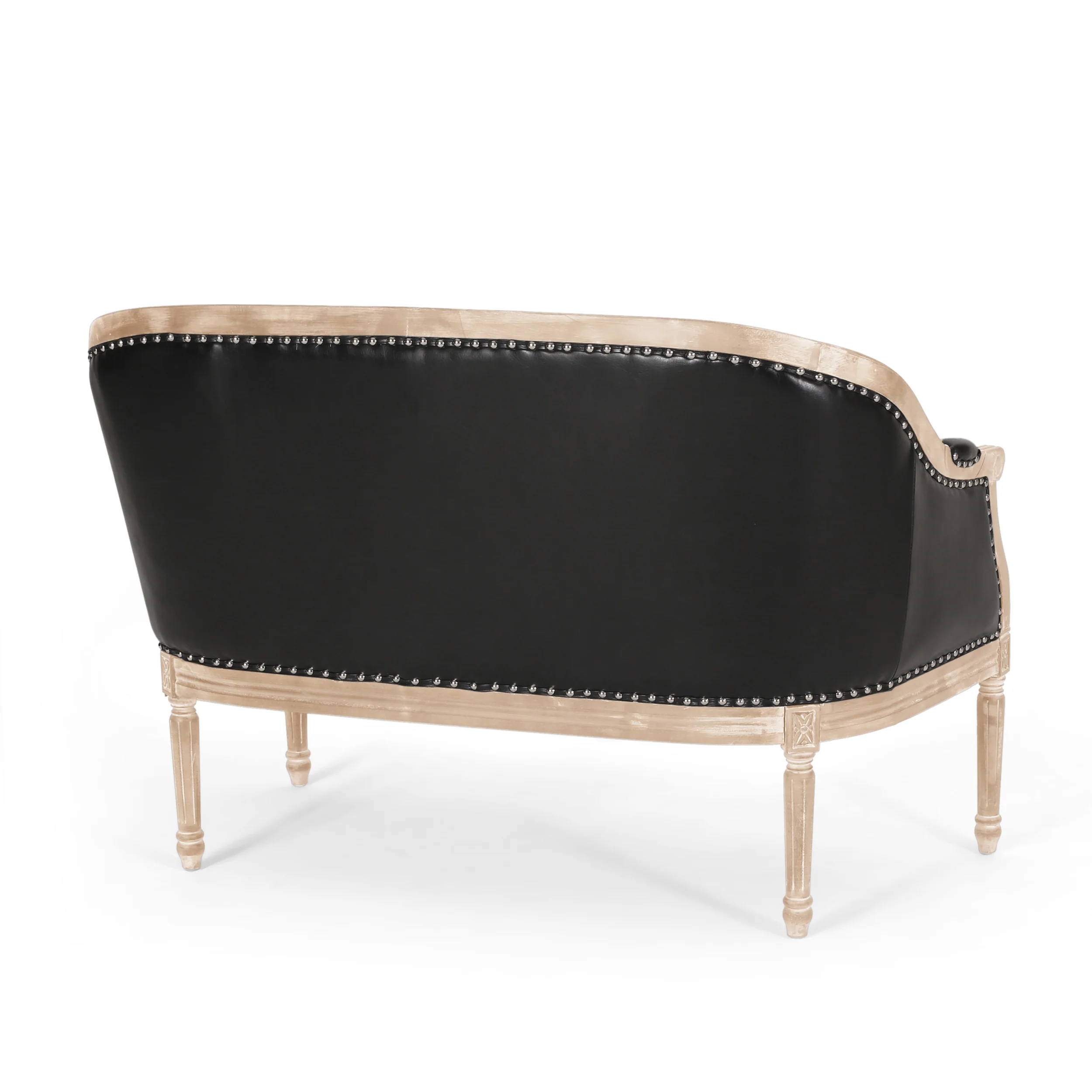 Megan Traditional Tufted Upholstered Loveseat - furnishings
