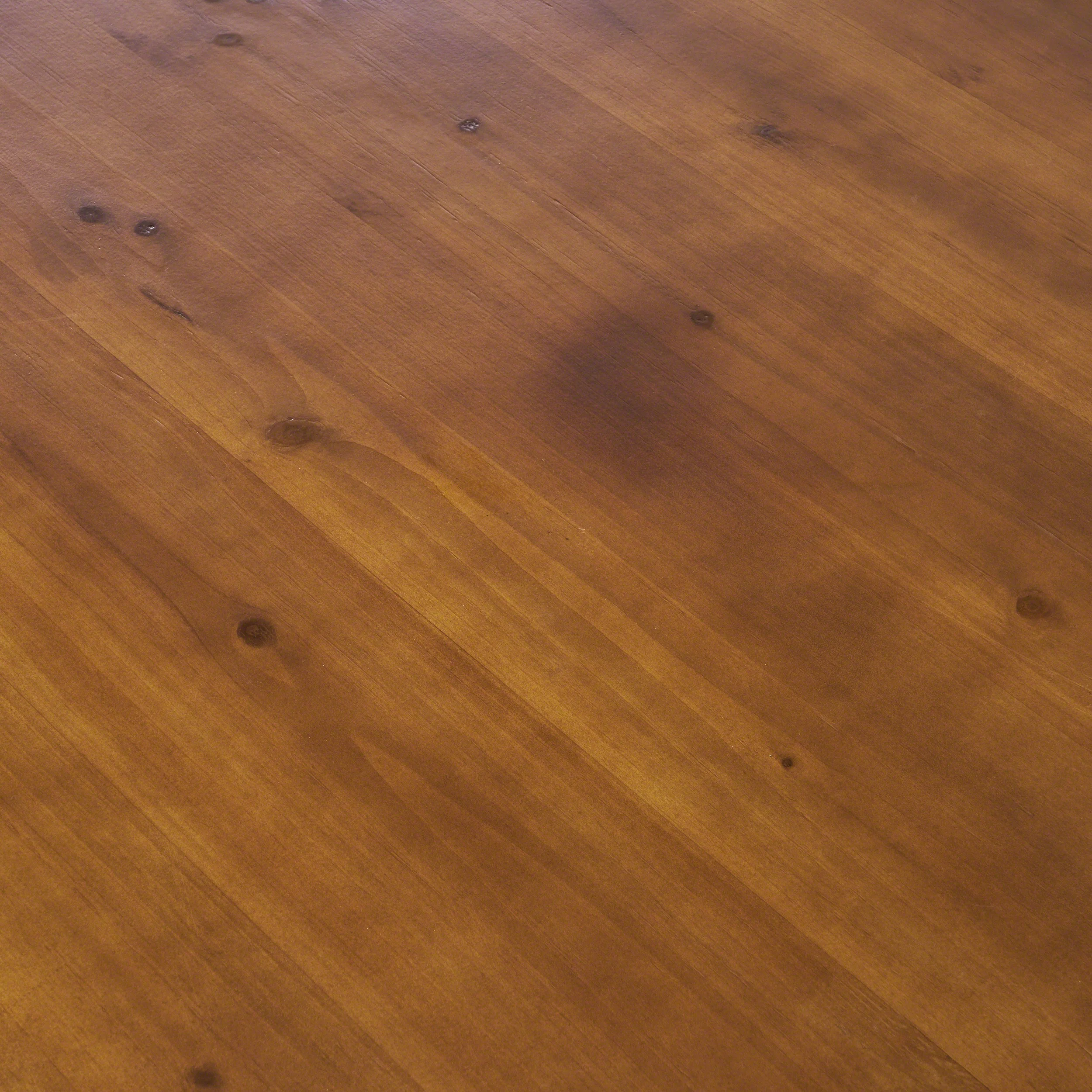 Kaia Modern Industrial Faux Live Edge Dining Table with Hairpin Legs, Natural and Black - furnishings