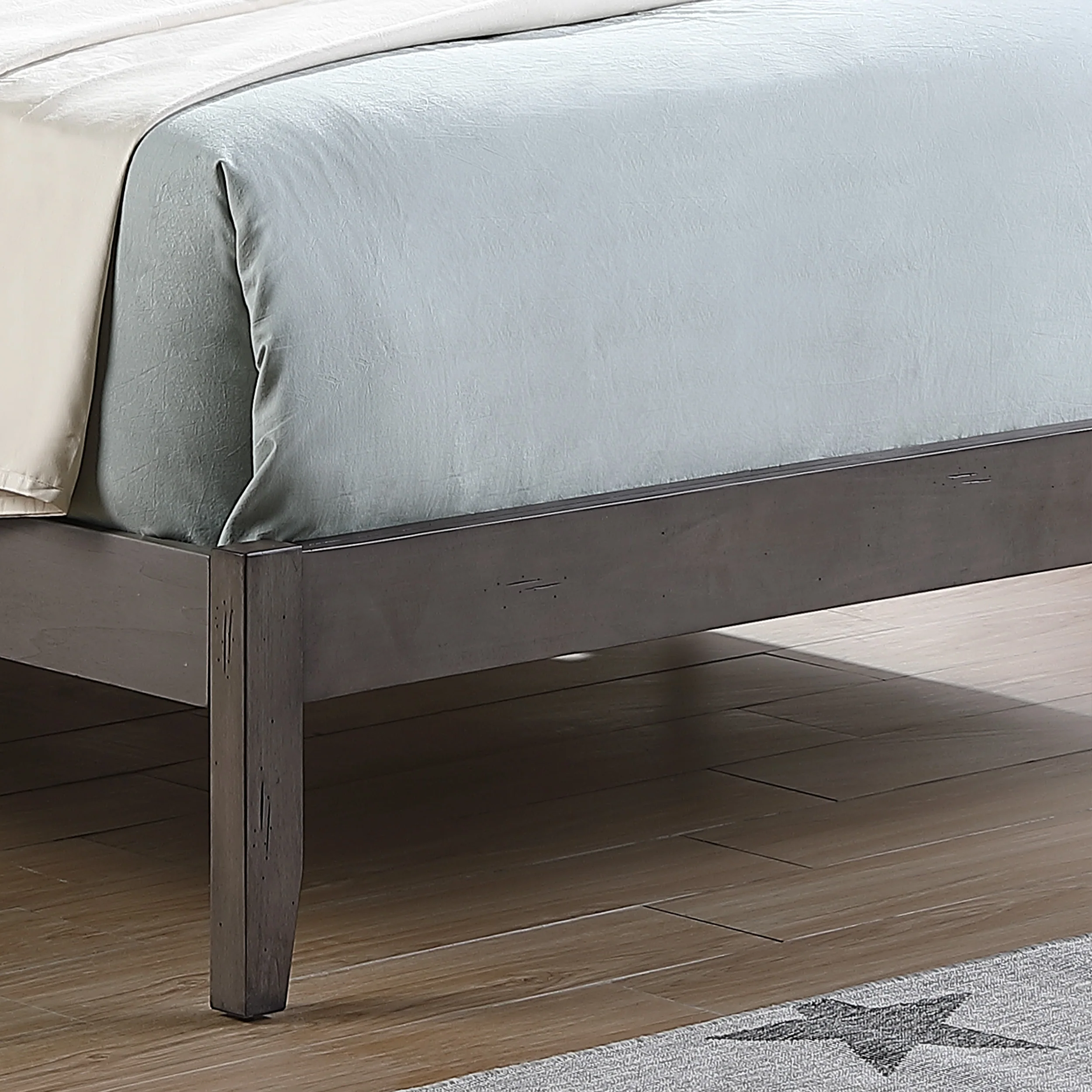 Kenley Queen Size Bed with Headboard - furnishings