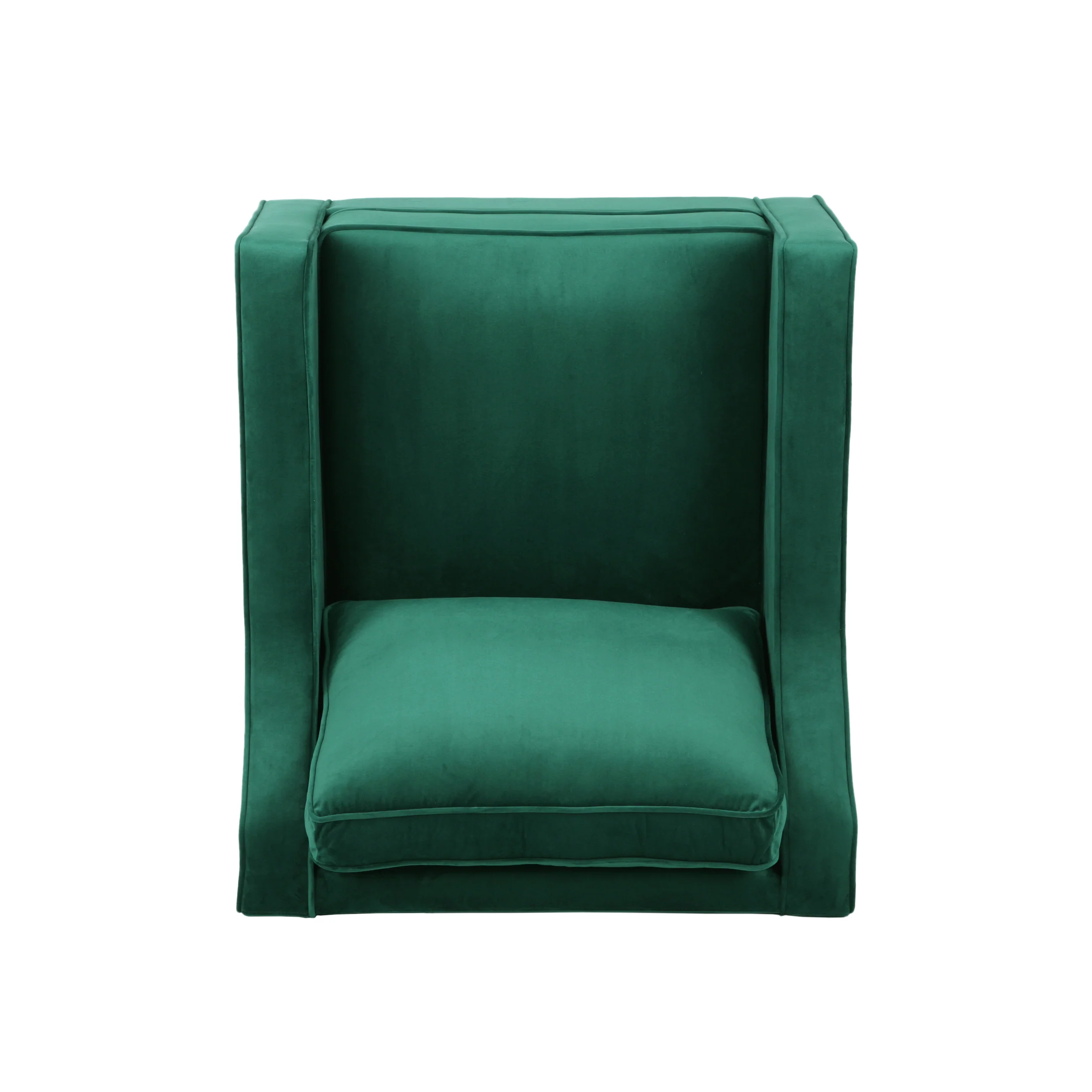 Sonny Contemporary Velvet Club Chair - furnishings