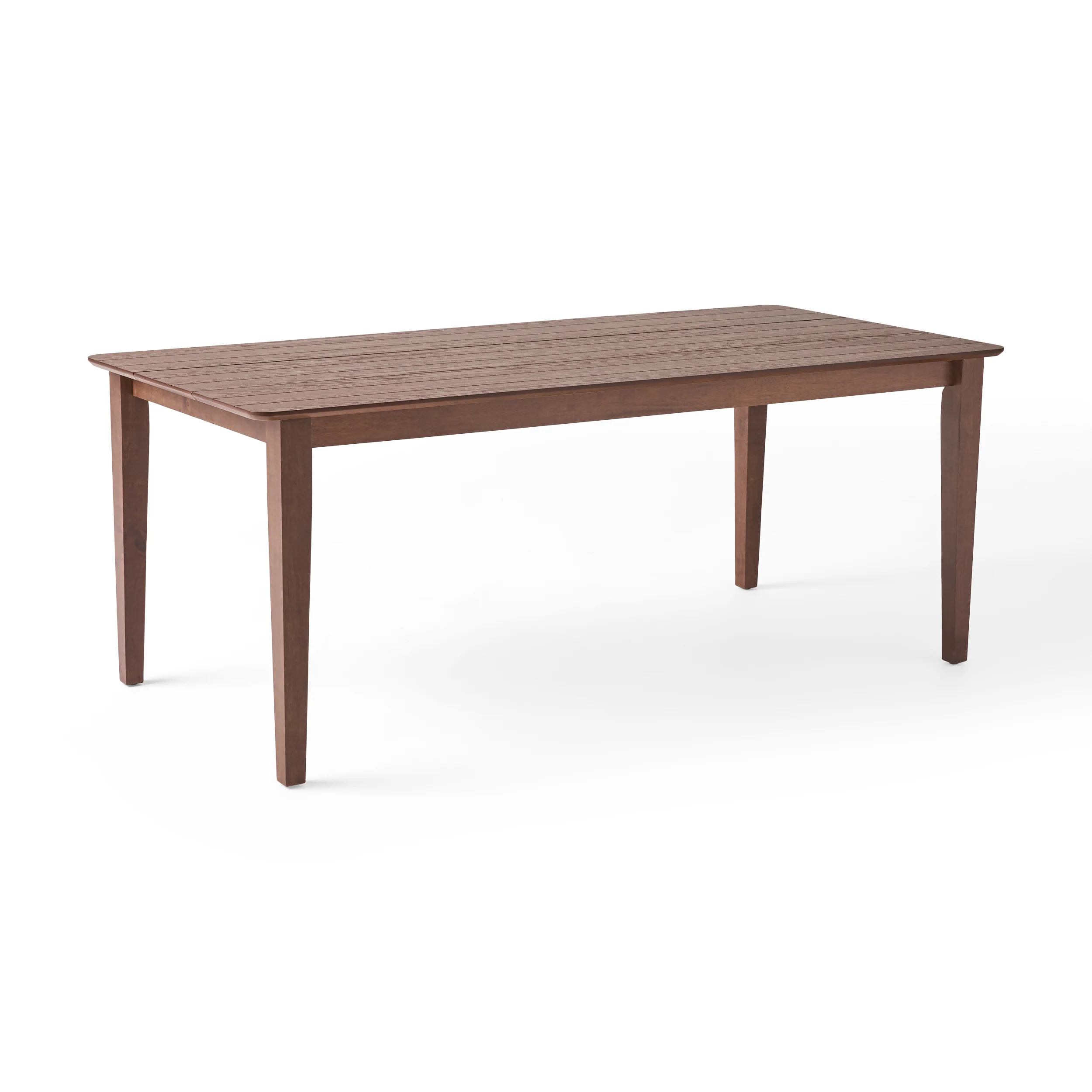 Duluth Rustic Wooden Rectangular Dining Table - furnishings