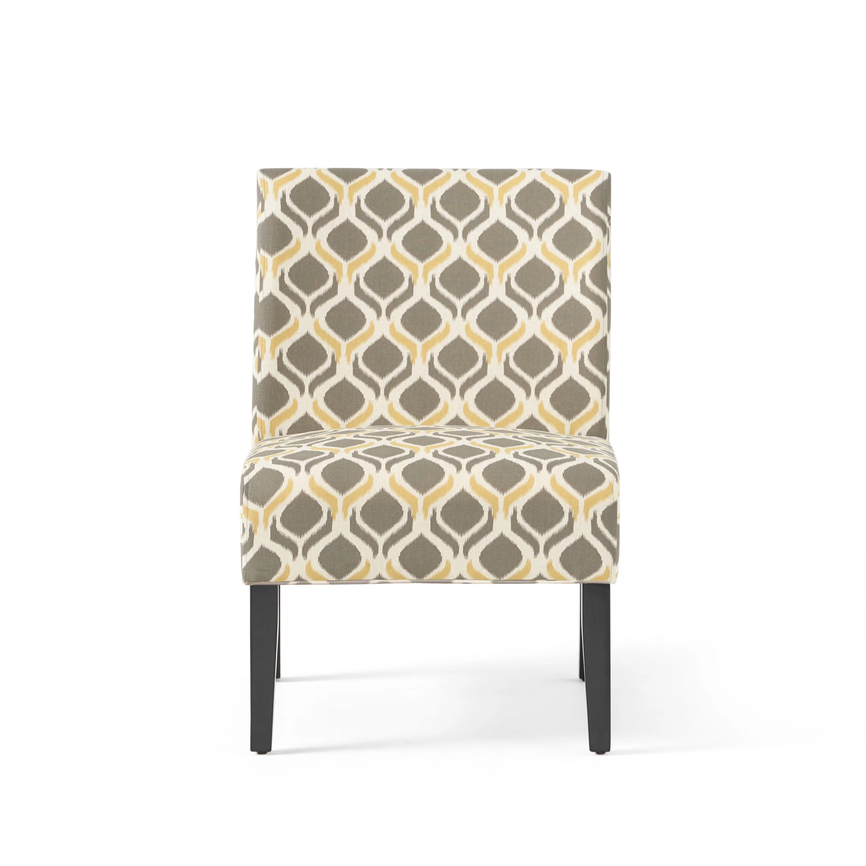 Kalee Contemporary Fabric Slipper Accent Chair - furnishings
