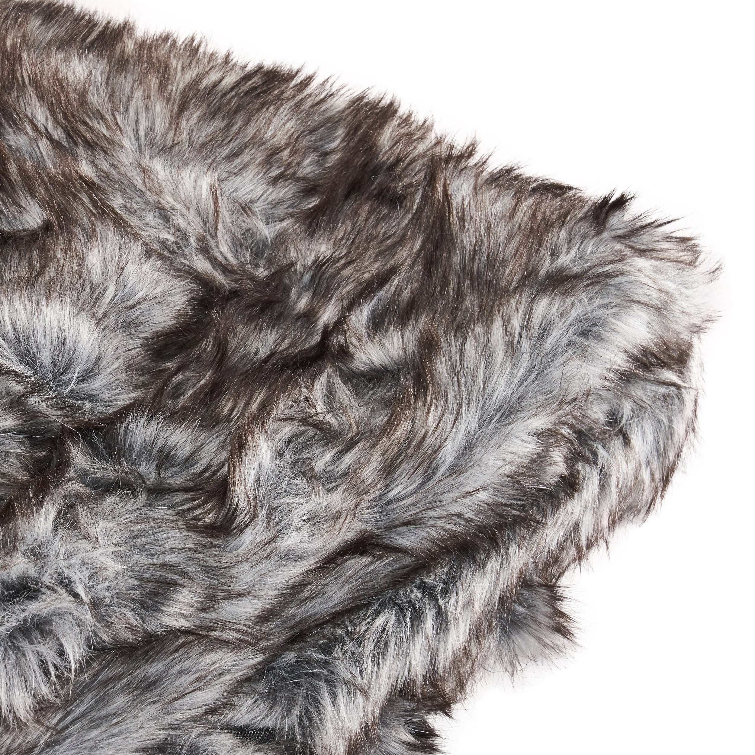 Leslie Modern 3 Foot Faux Fur Bean Bag Cover - furnishings