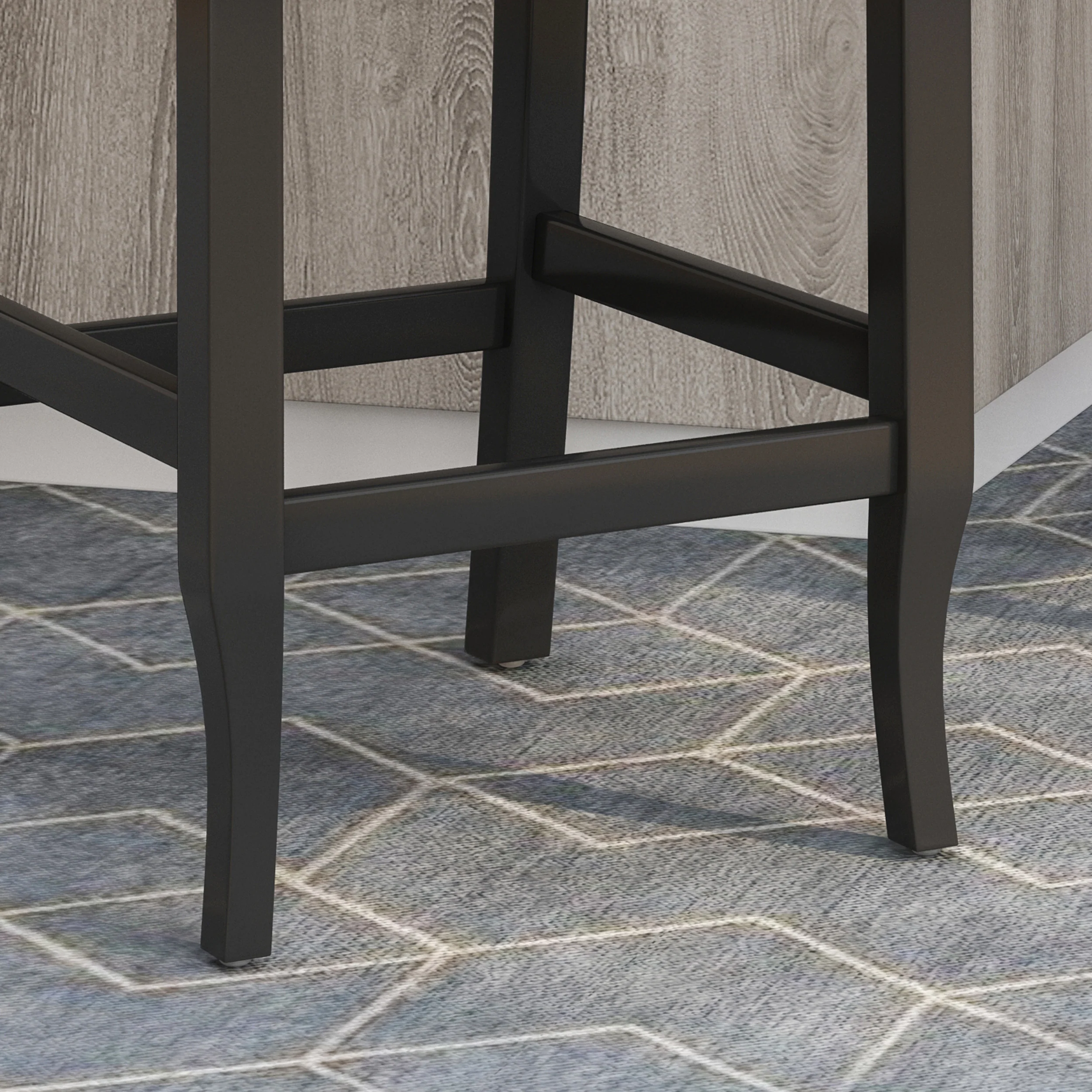Leisha Wingback Counter Stool - furnishings