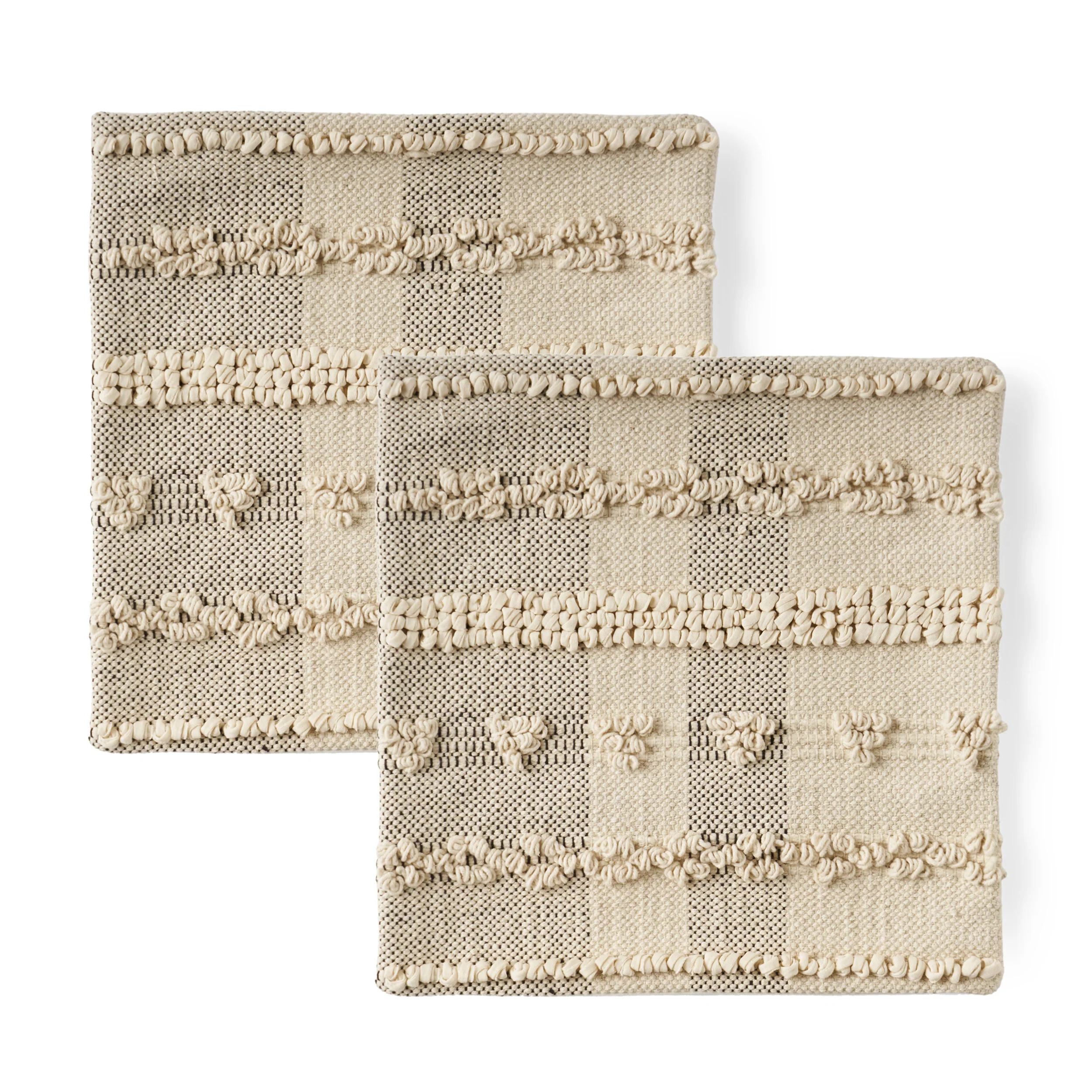 Stephanie Boho Cotton Pillow Cover (Set of 2) - furnishings