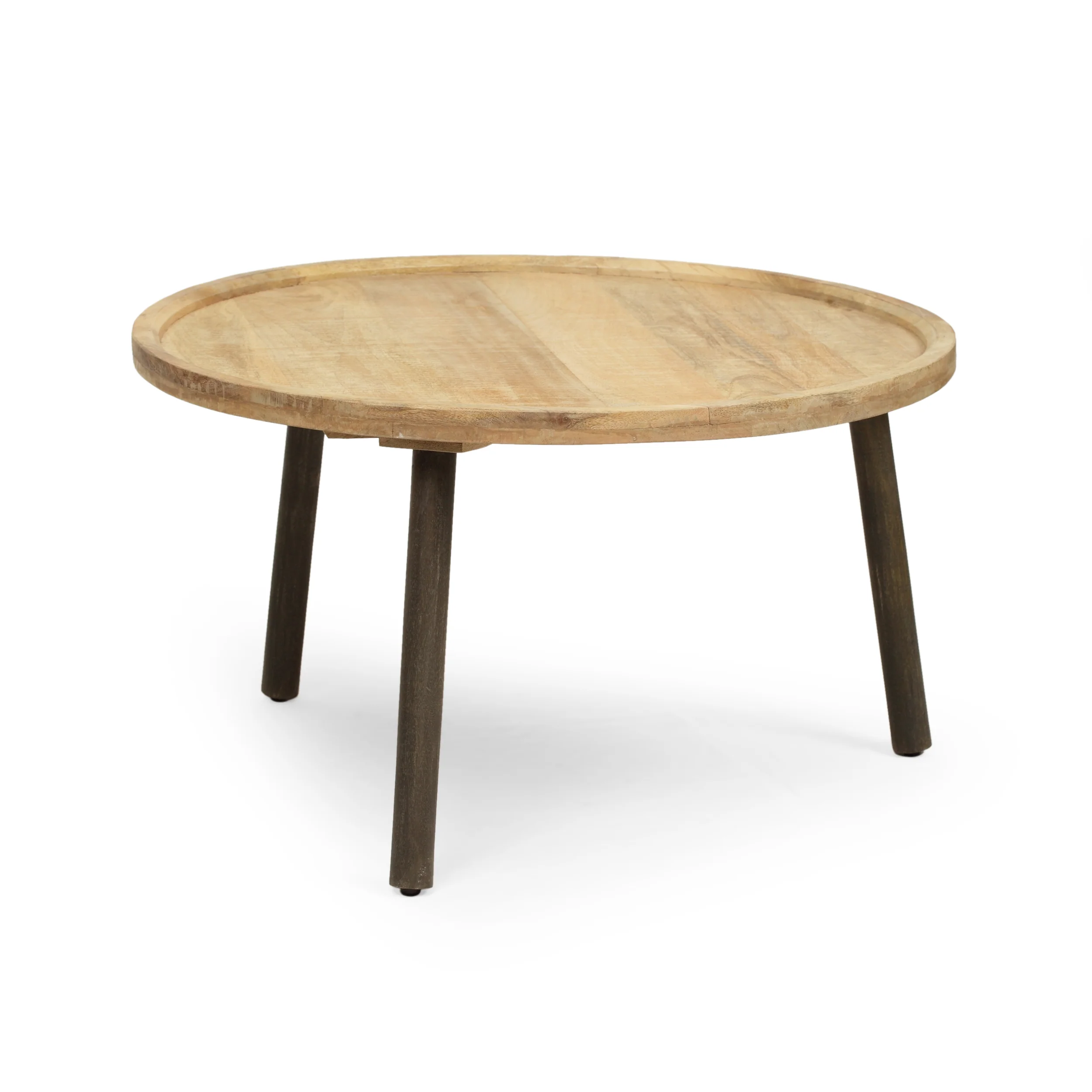 Merry Round Mango Wood Coffee Table - furnishings