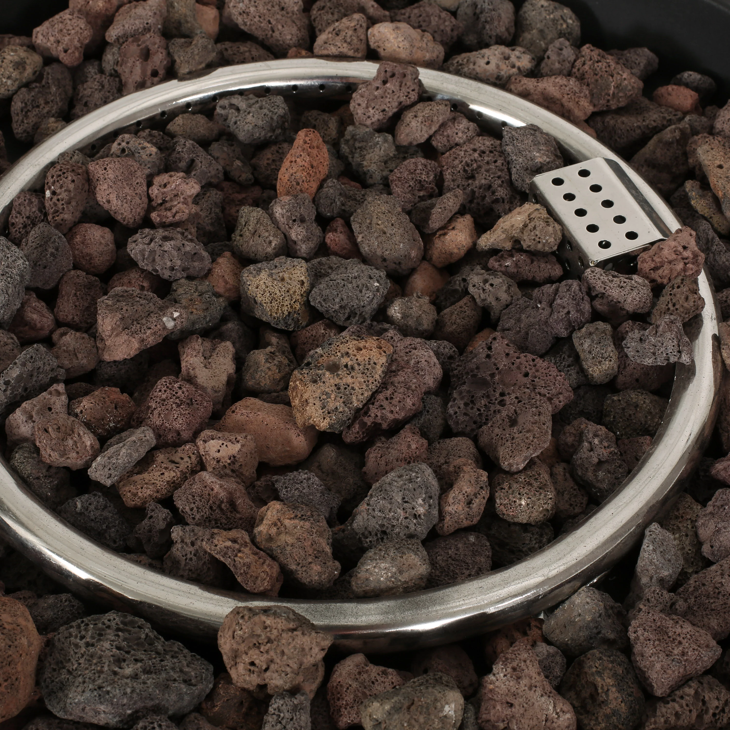 Jasmine Outdoor 40,000 BTU Circular Fire Pit (No Tank Holder) - furnishings