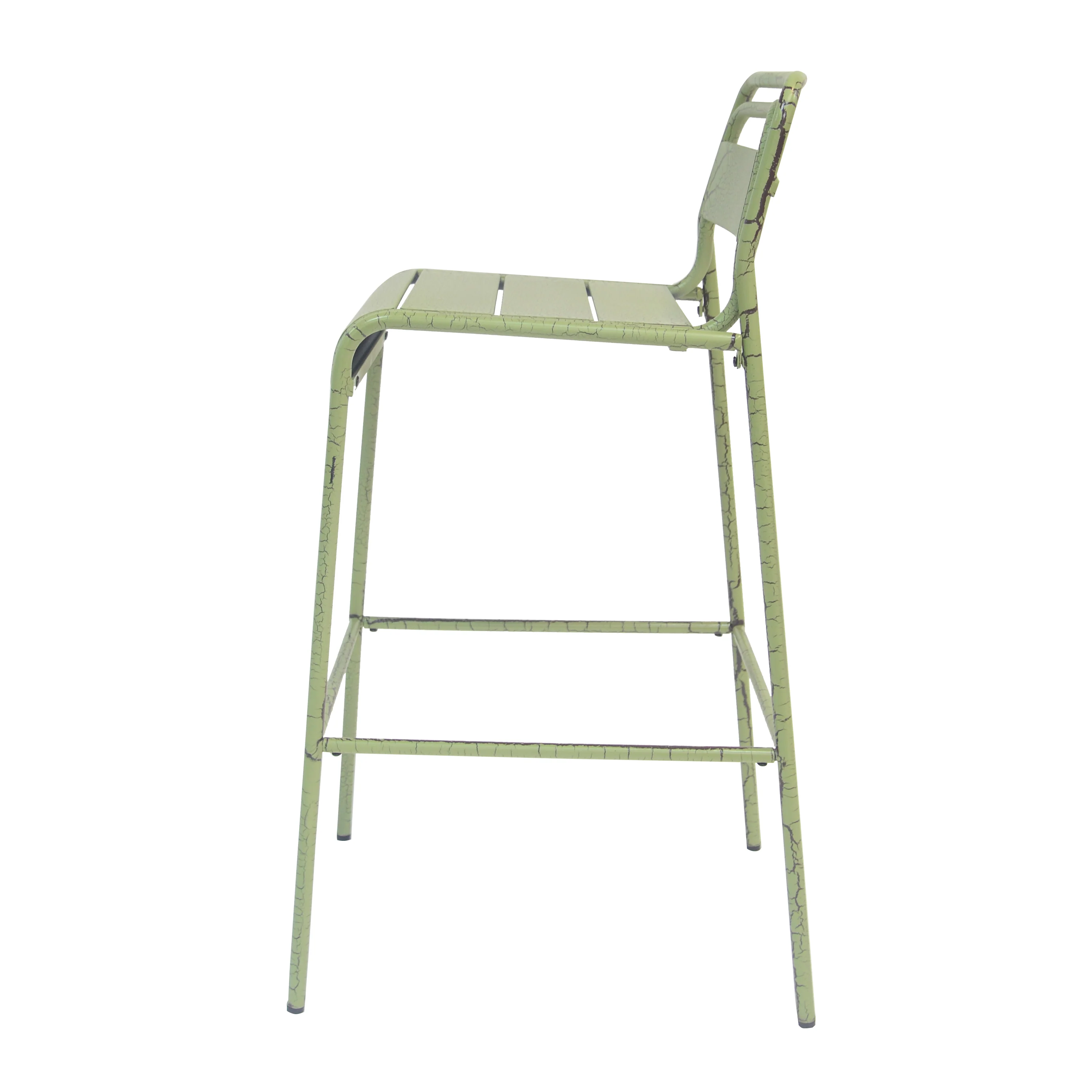 Liam Outdoor Patio Bar Stools, Iron, Set of 2 - furnishings