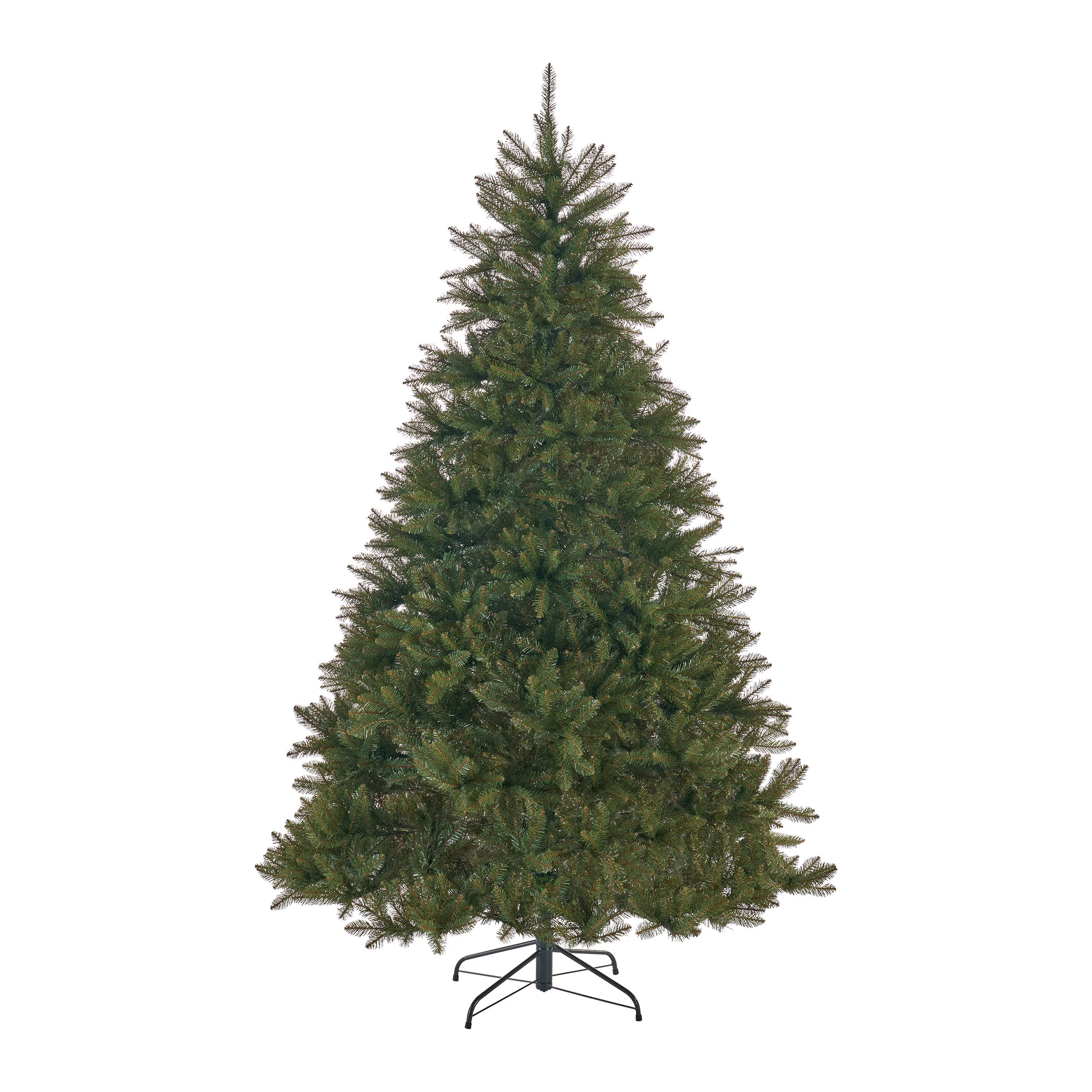 9-foot Fraser Fir Hinged Artificial Christmas Tree - furnishings