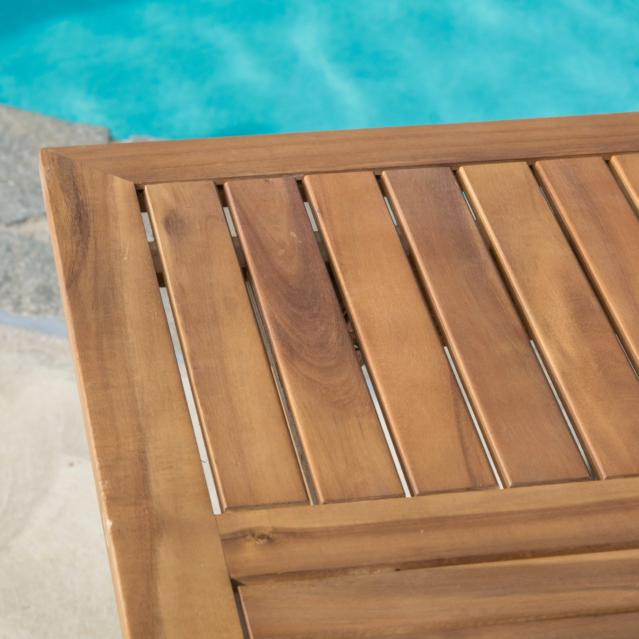 Deandra Outdoor 5-piece Wood Dining Set with Cushions - furnishings