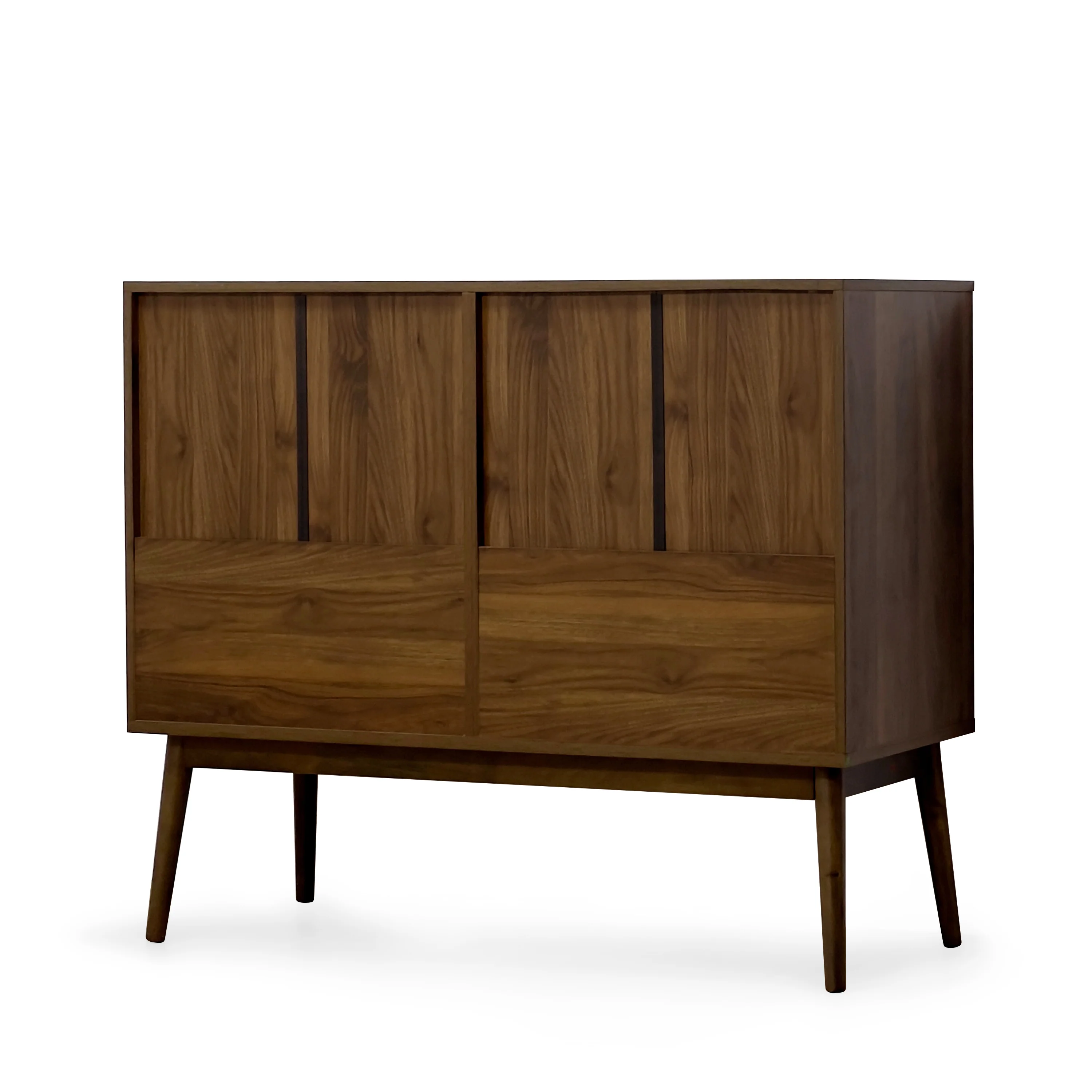 Wilbur Mid Century Wooden 6 Piece Bedroom Set - furnishings