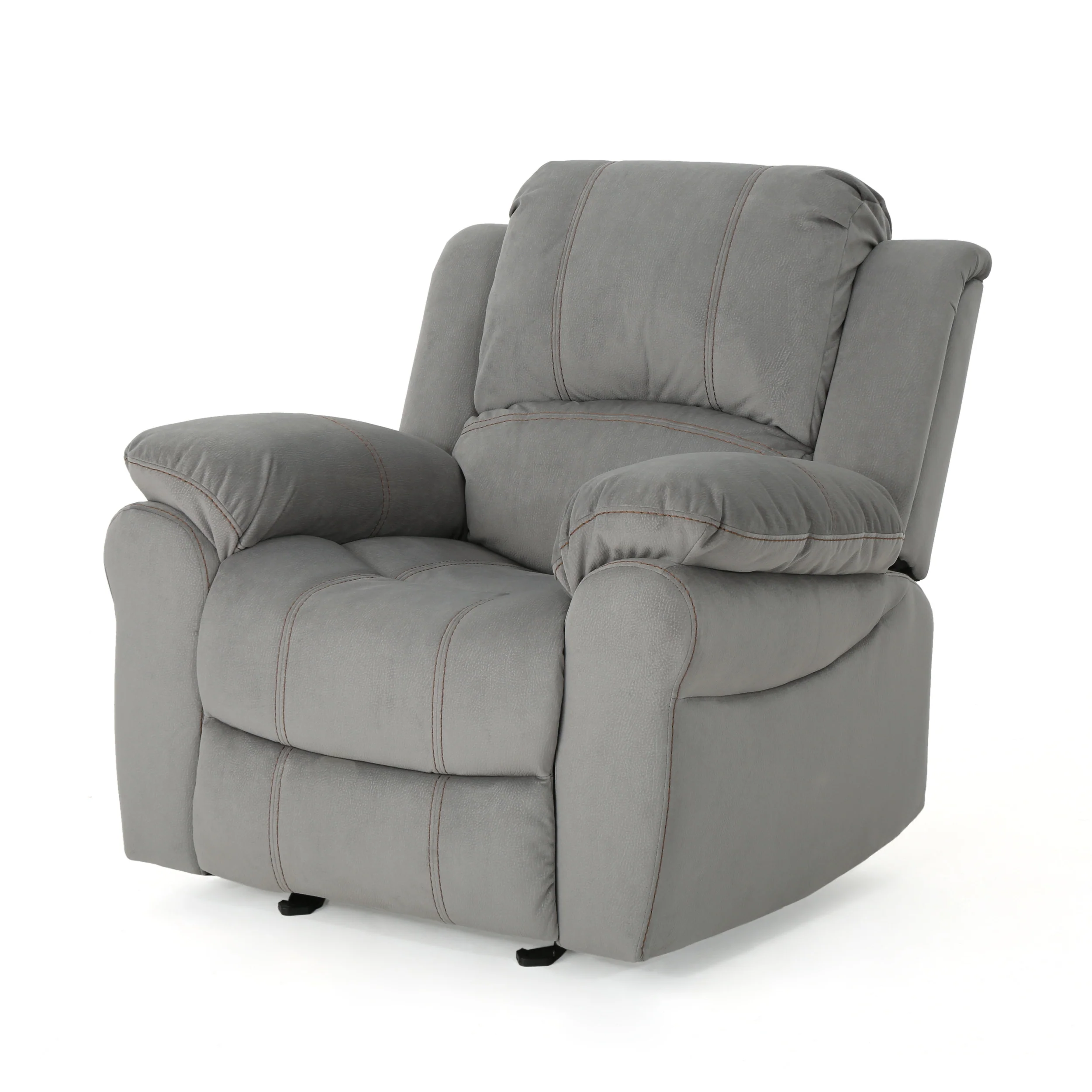 Edwin Bubba Microfiber Gliding Recliner - furnishings
