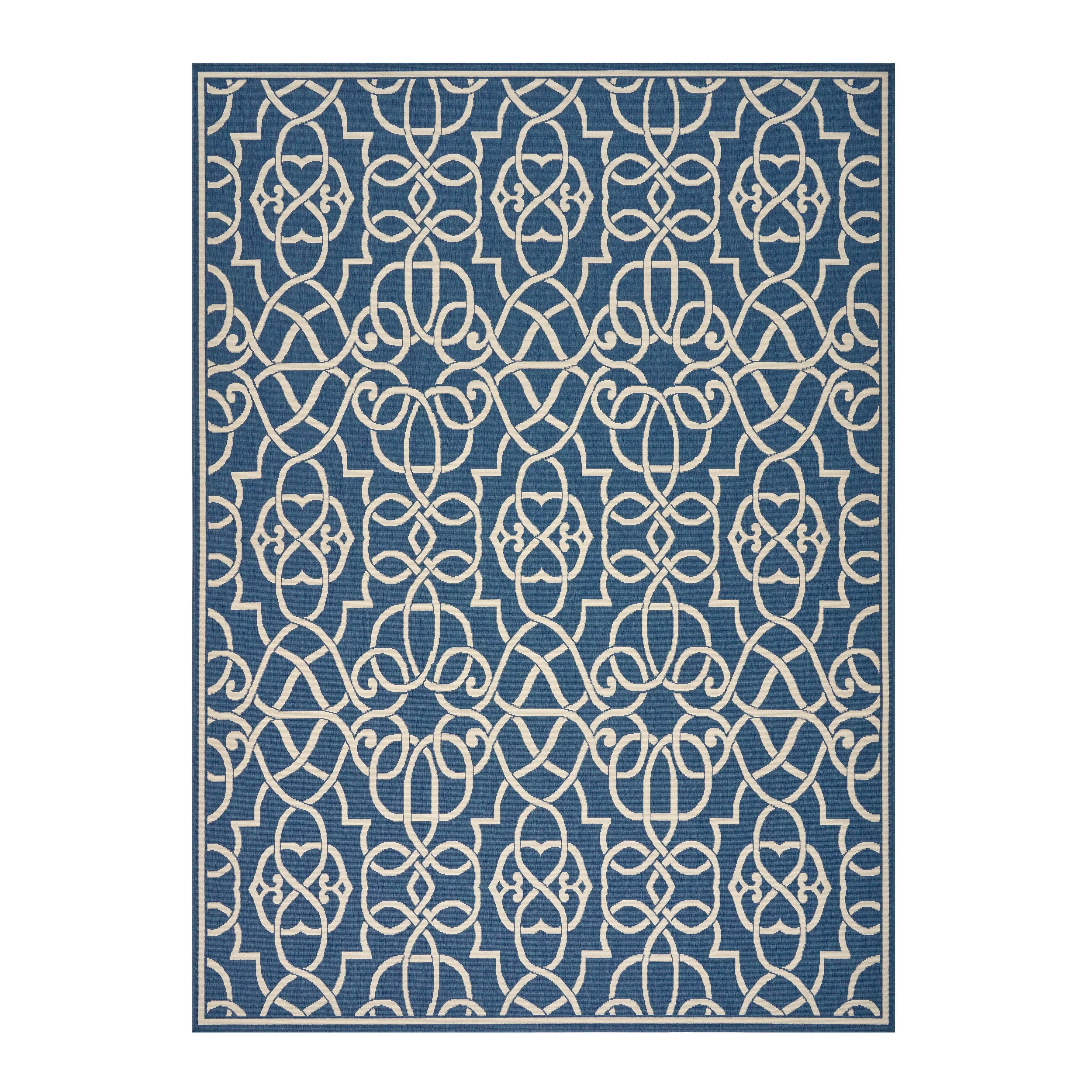 Alfonso Outdoor Geometric Area Rug - furnishings
