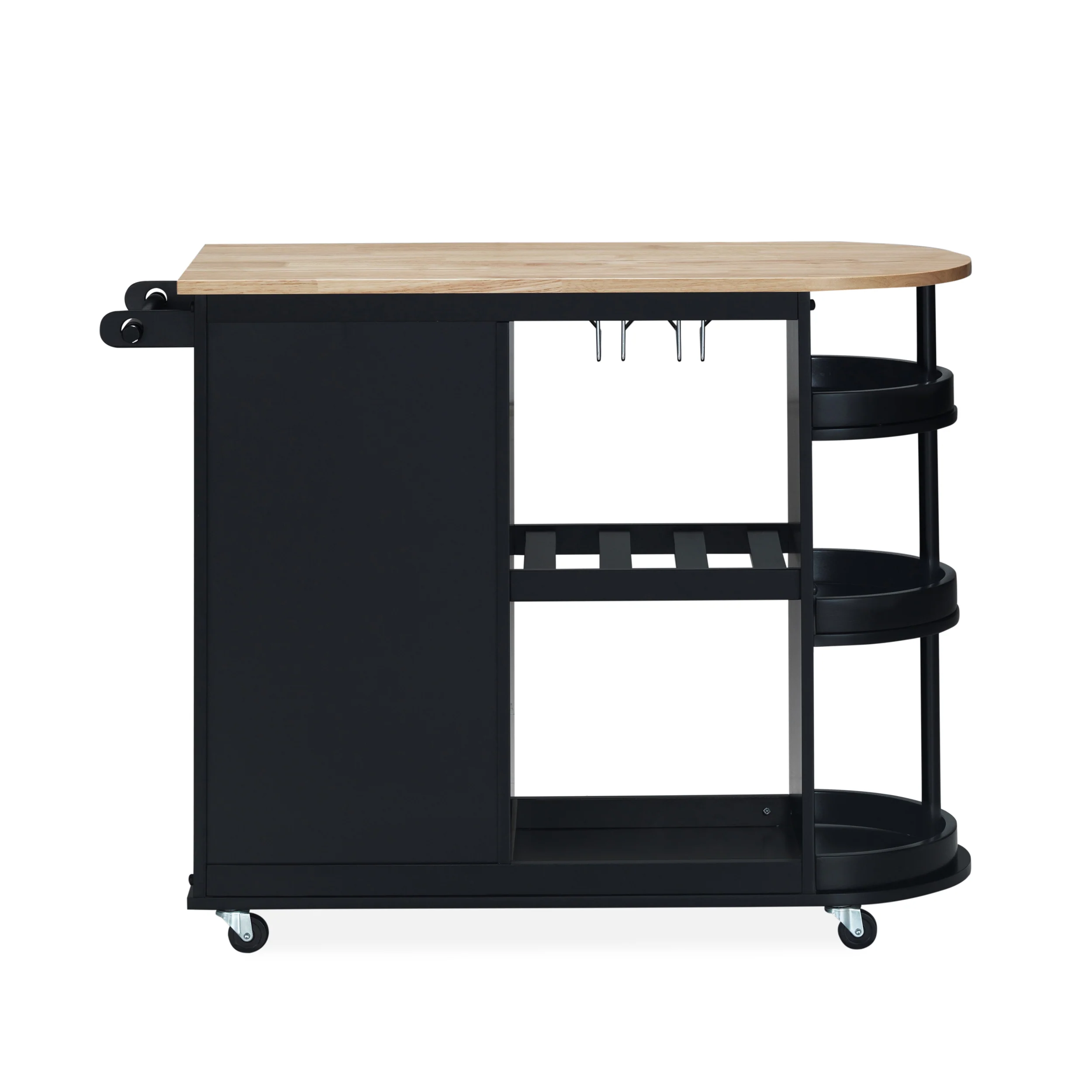 Averi Kitchen Cart with Wheels - furnishings
