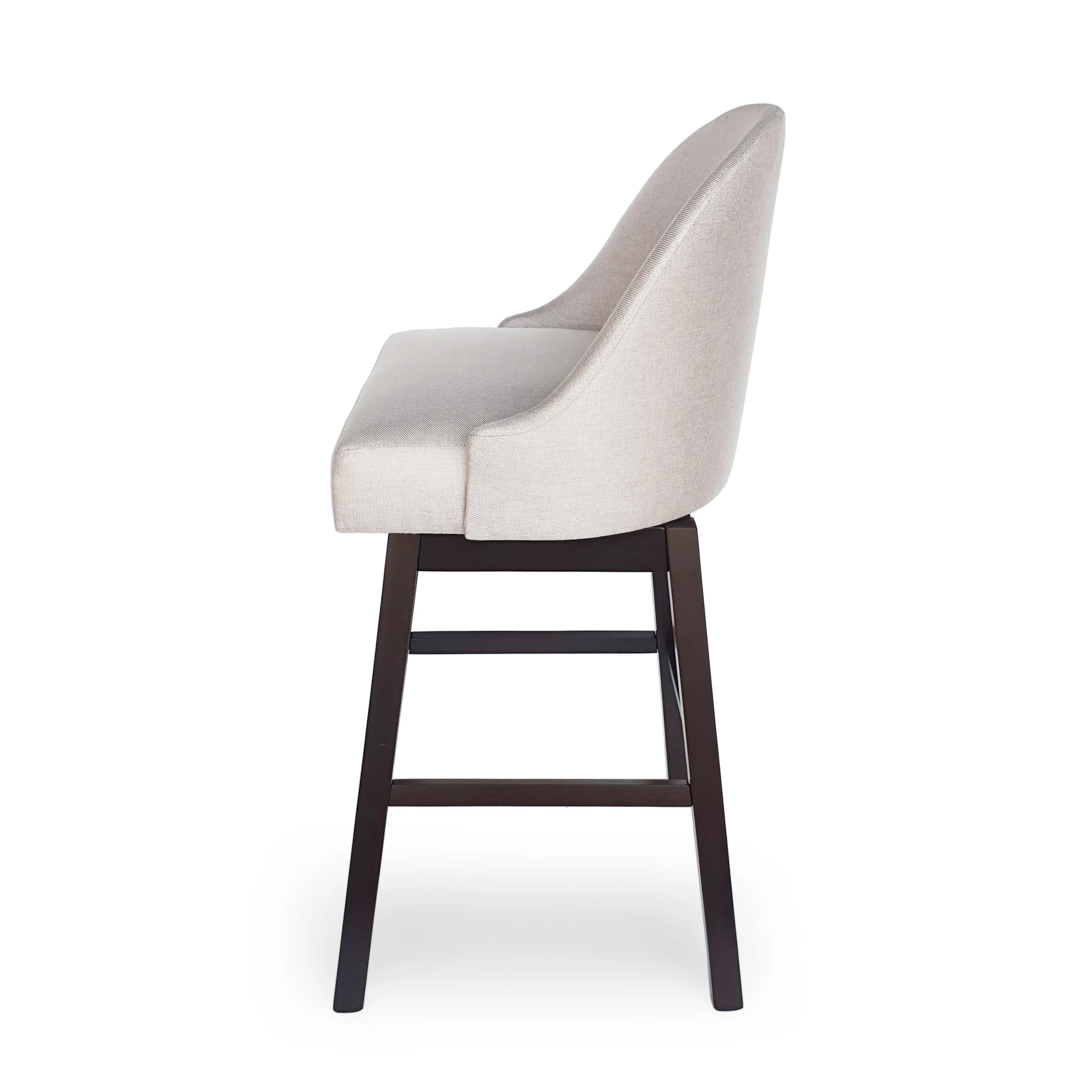 Andriel Modern Upholstered Swivel Bar Stool - furnishings