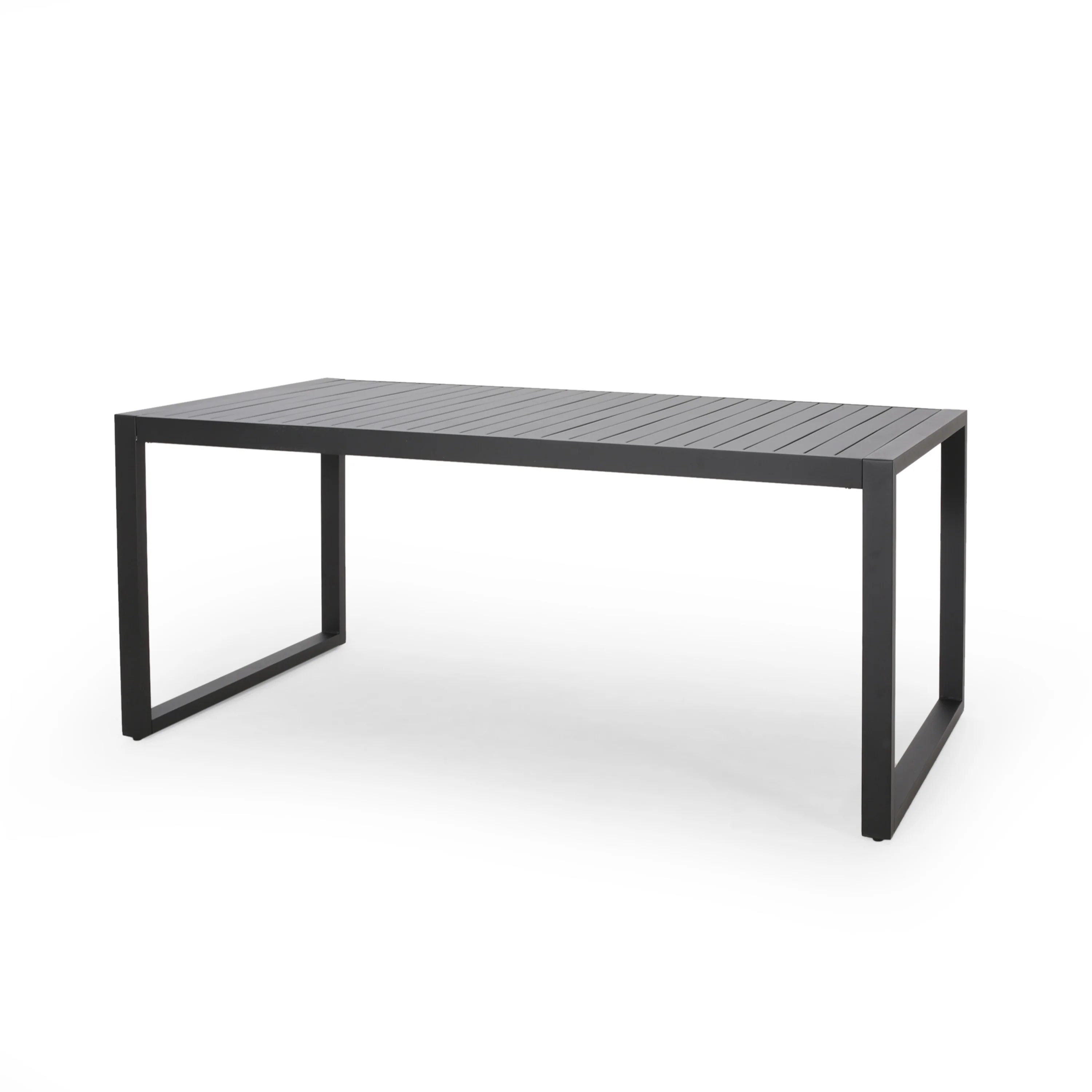 Aicha 6 Seater Aluminum Dining Set - furnishings
