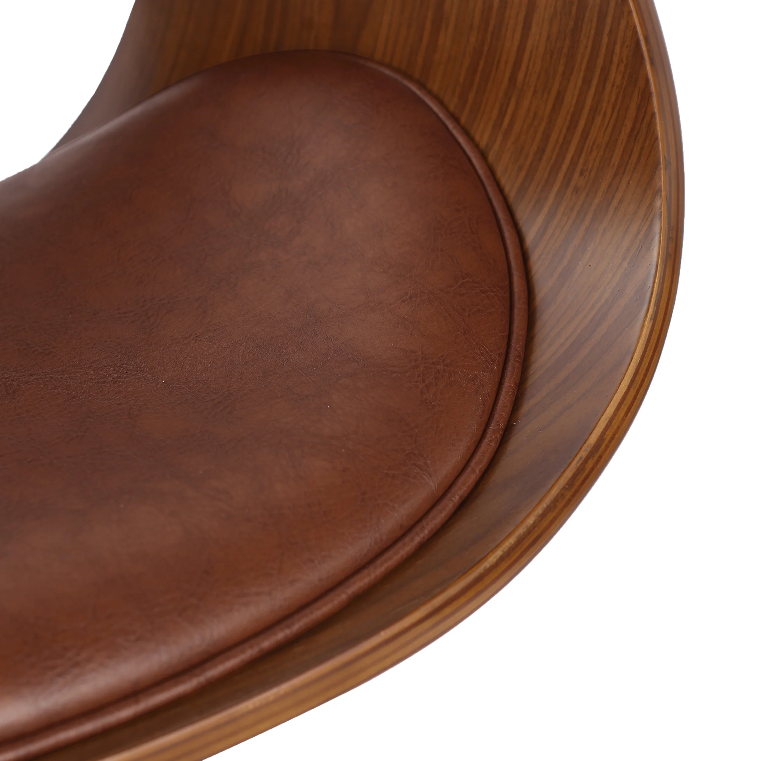 Stillmore Mid-Century Modern Upholstered Swivel Office Chair - furnishings