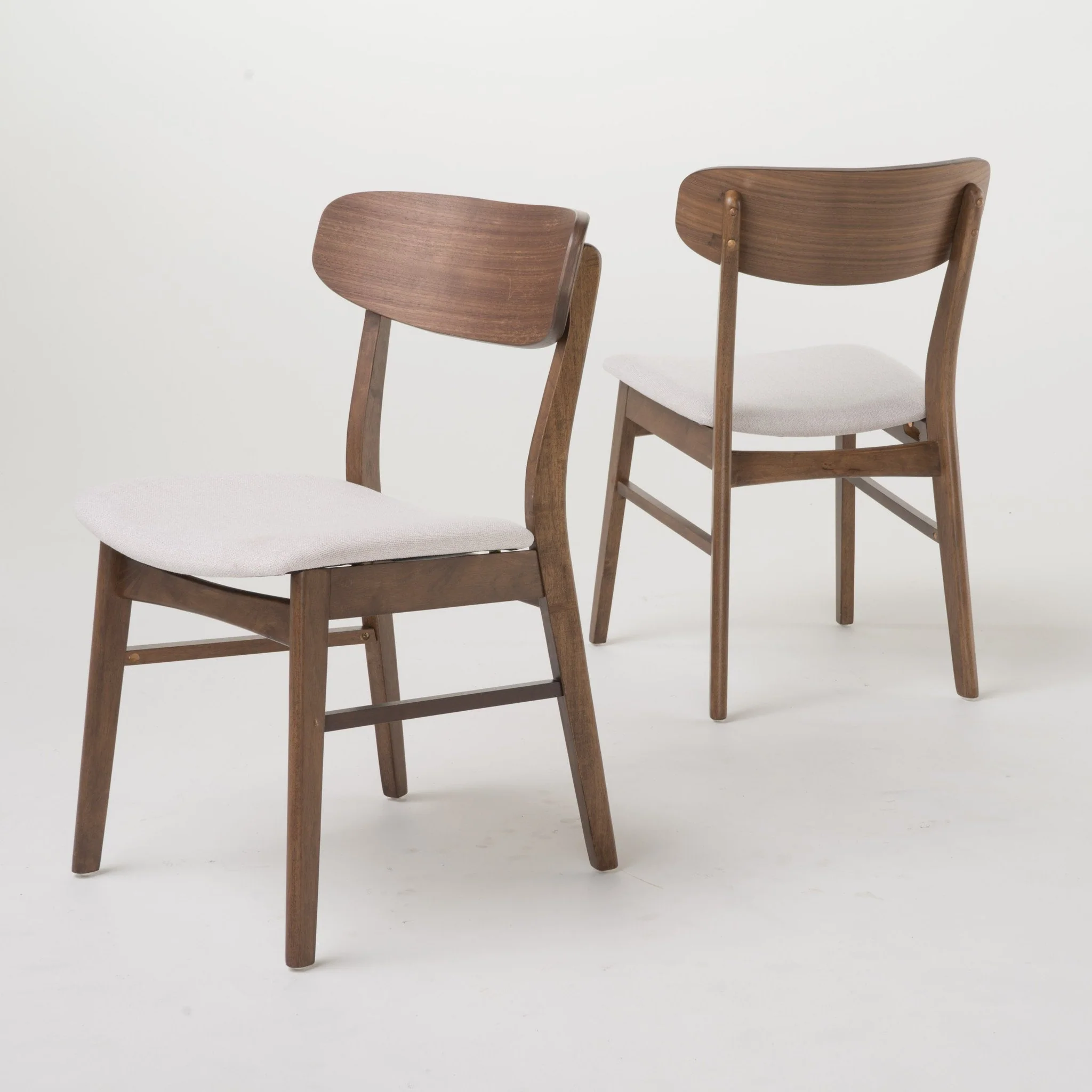 Leona Mid-Century Modern 5 Piece Dining Set - furnishings