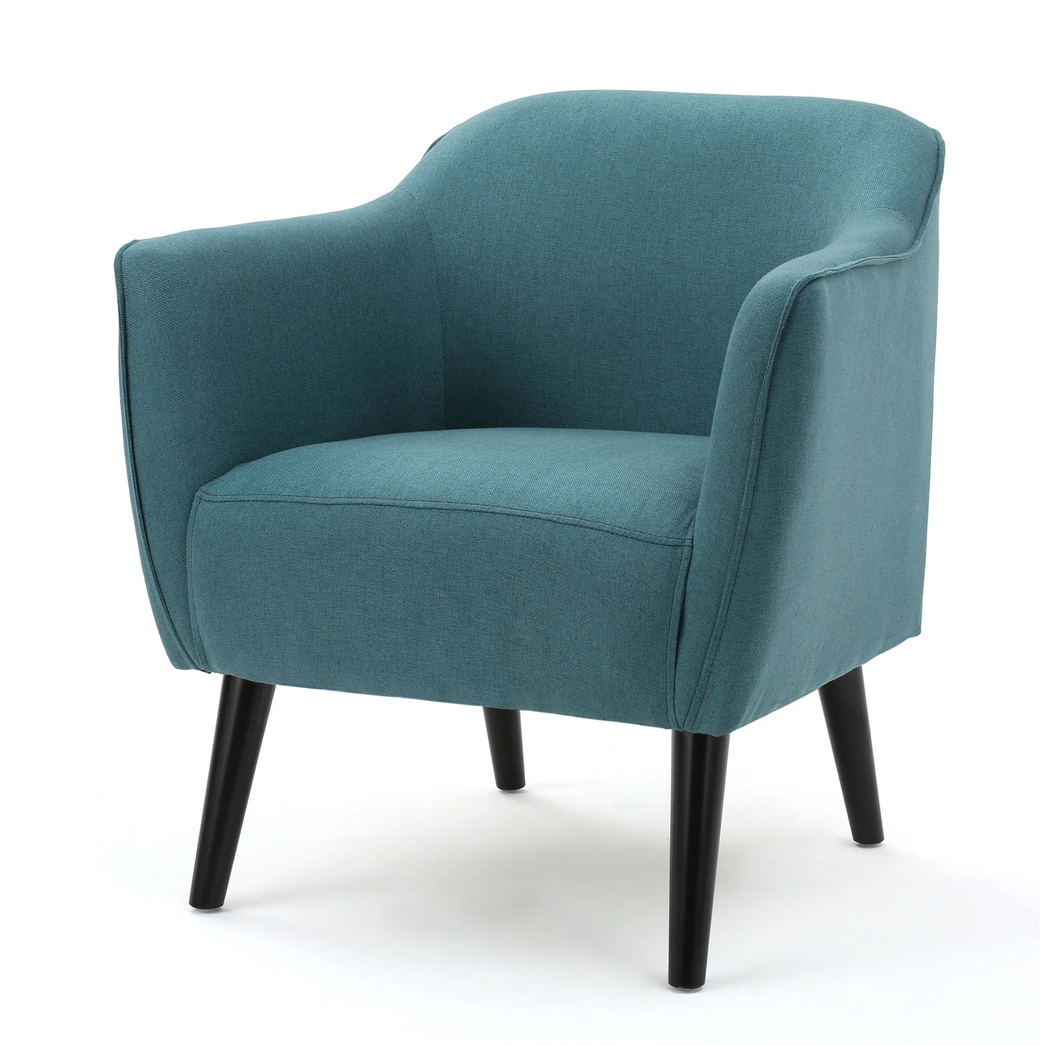 Tresten Fabric Mid Century Modern Accent Chair - furnishings