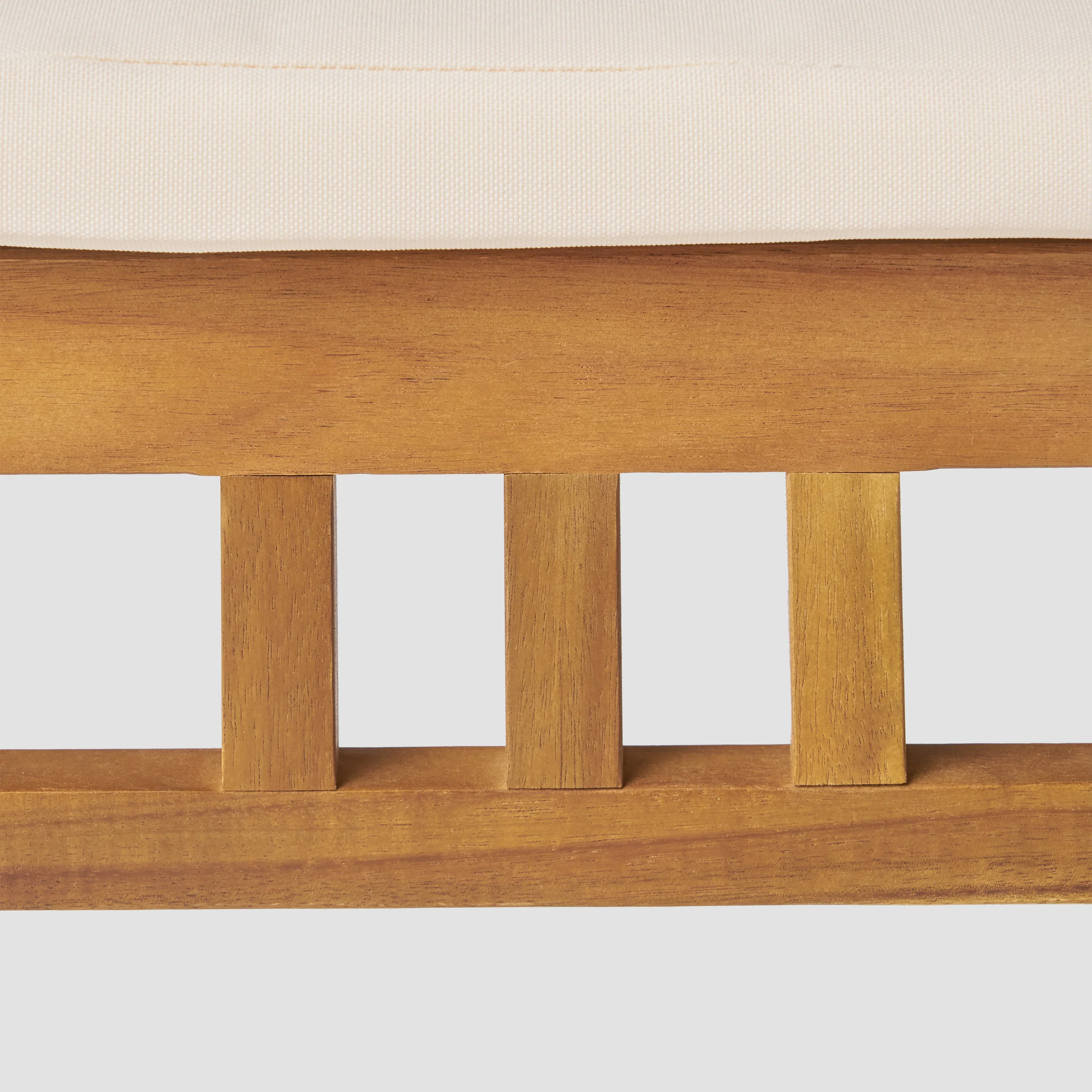 Rosin Outdoor 4 Seater Acacia Wood Square Dining Set - furnishings