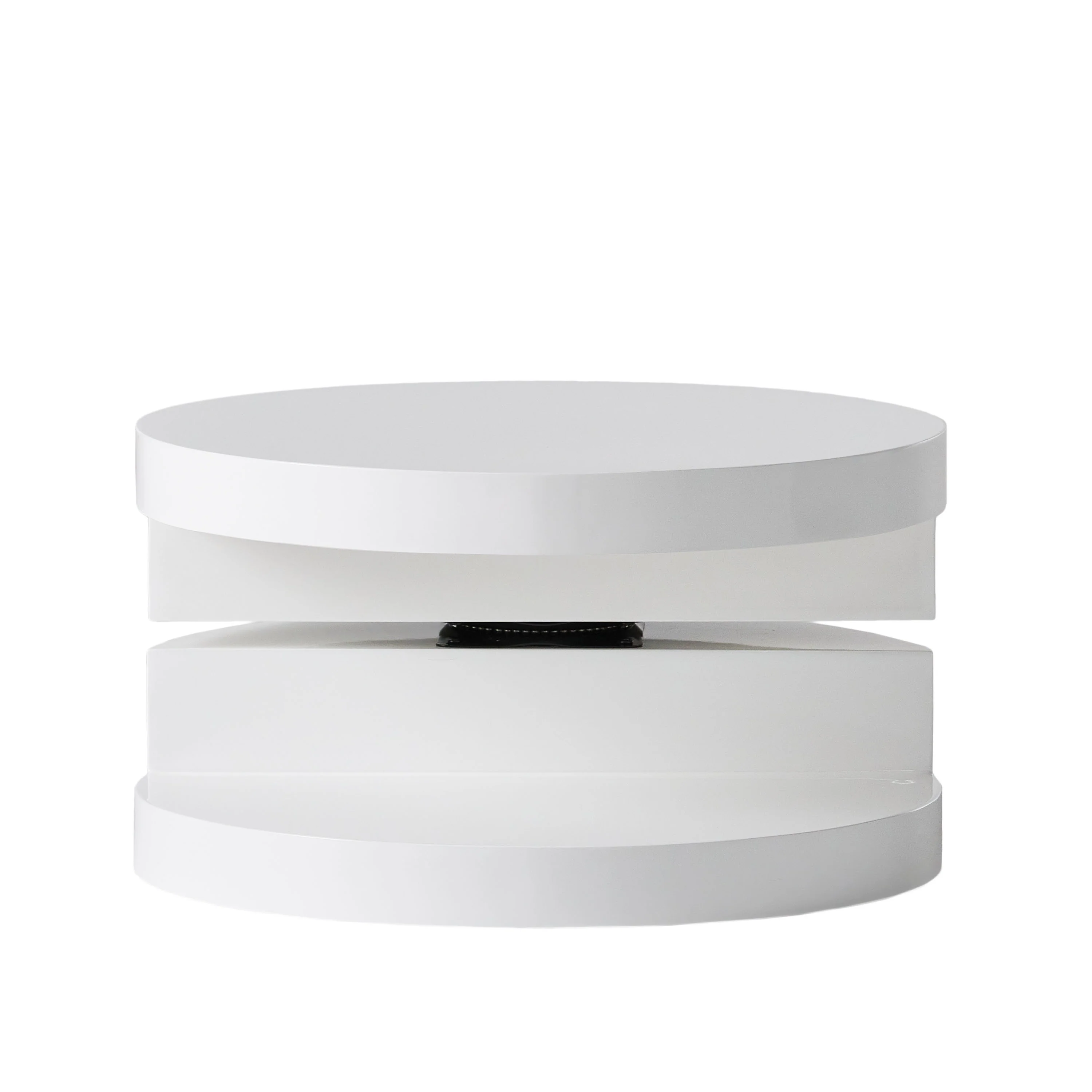 Emerson Small Circular Mod Swivel Coffee Table - furnishings