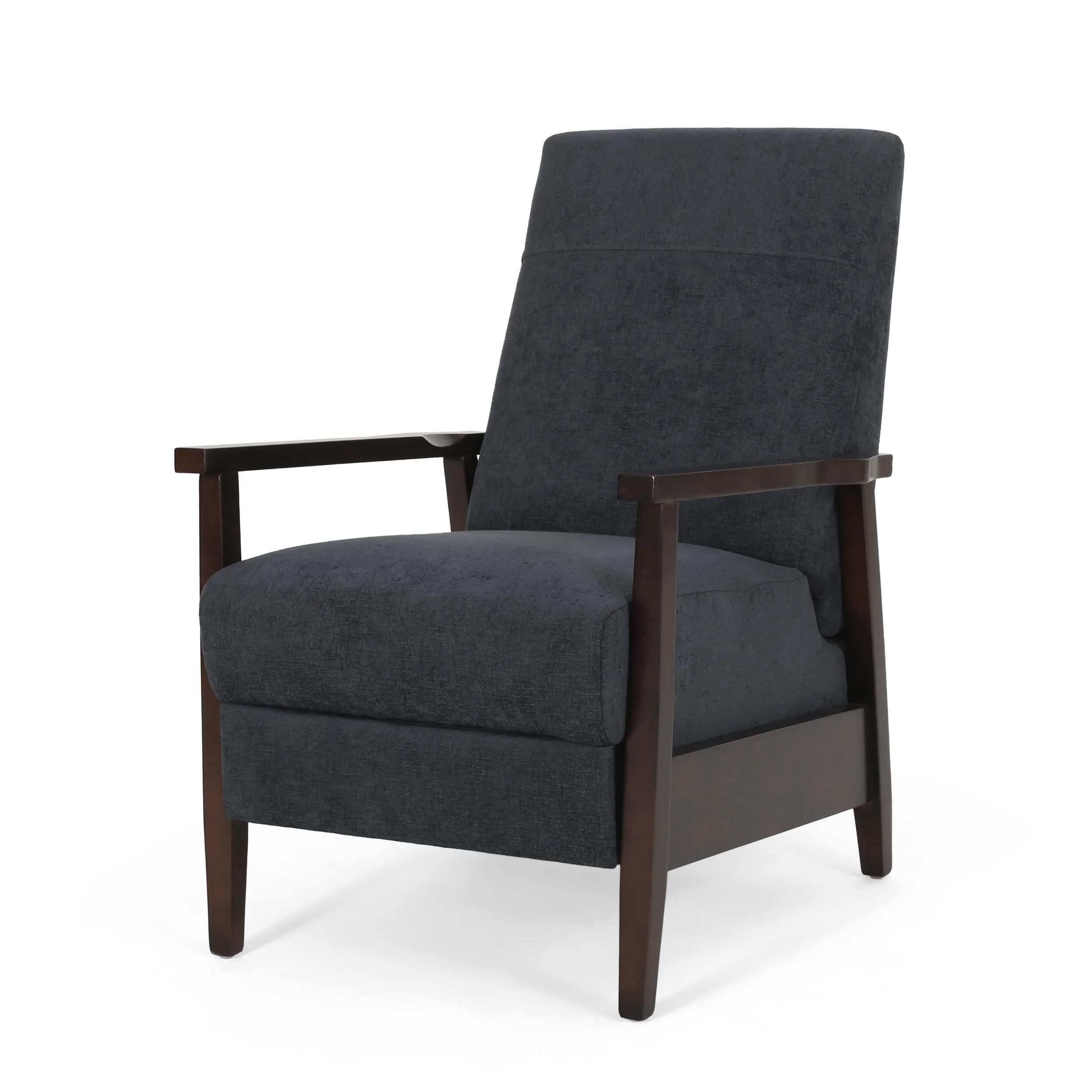 Coulee Contemporary Fabric Upholstered Pushback Recliner - furnishings