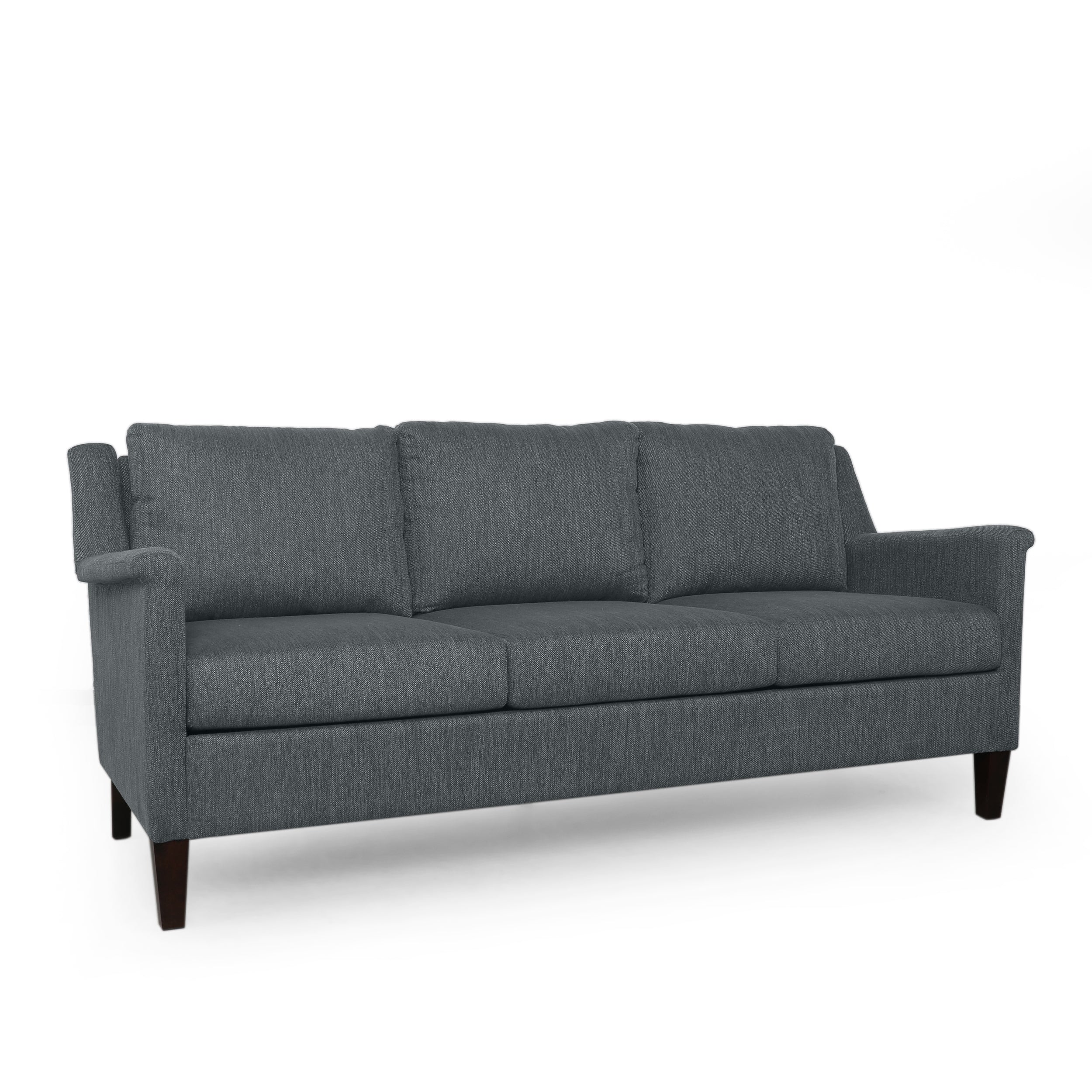 Franz Contemporary 3 Seater Fabric Sofa - furnishings