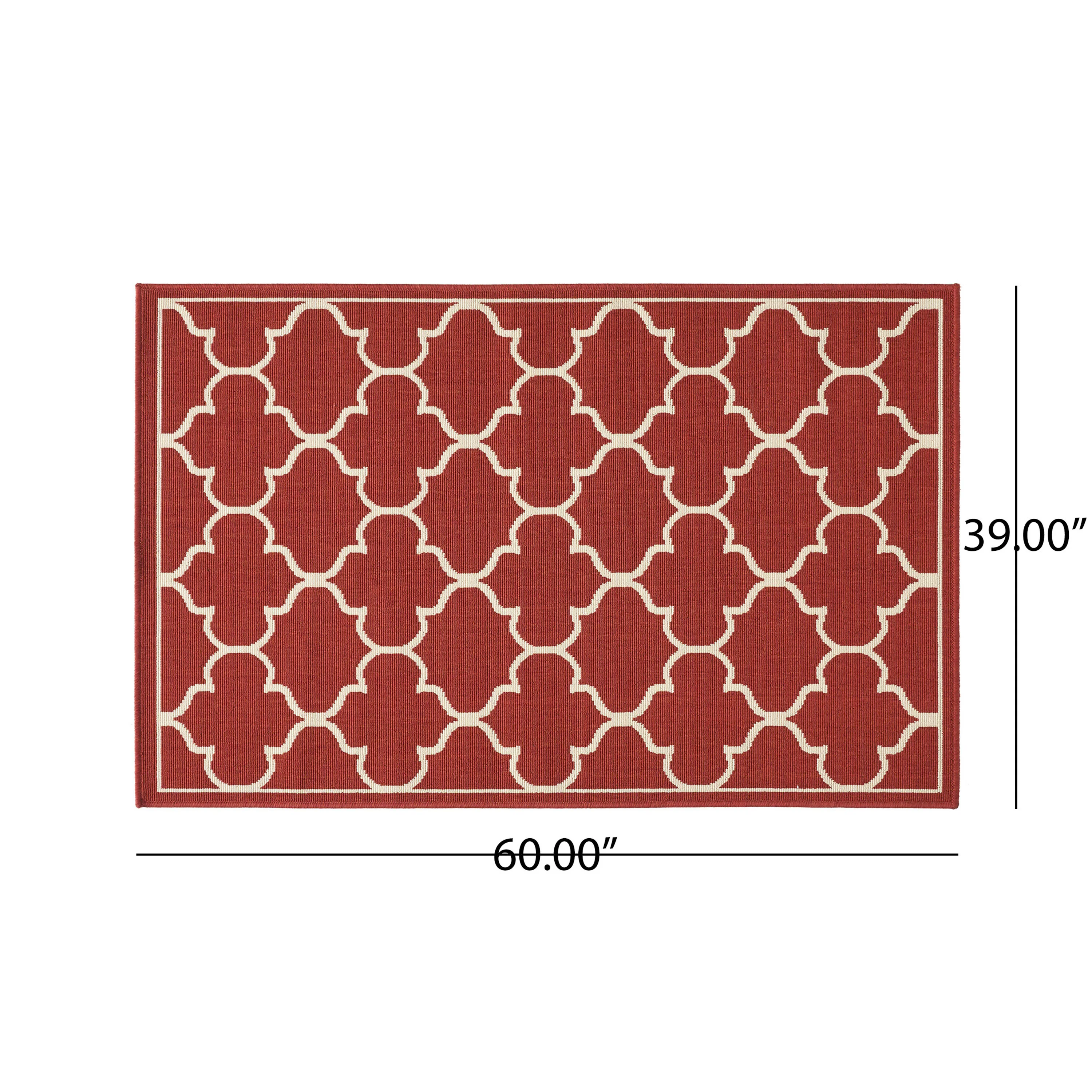 Ferncliffe Indoor/Outdoor Geometric Area Rug - furnishings