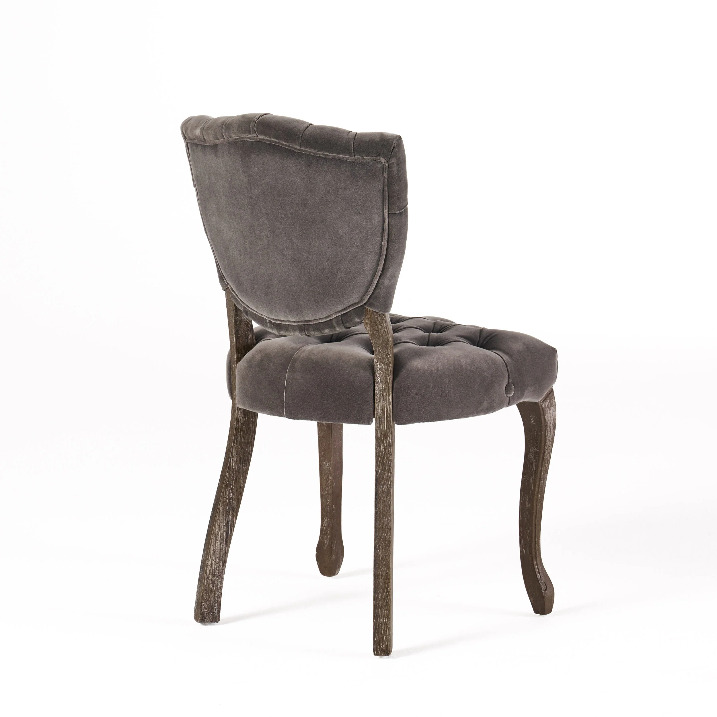 Violetta French Design Charcoal Dining Chair (Set of 2) - furnishings
