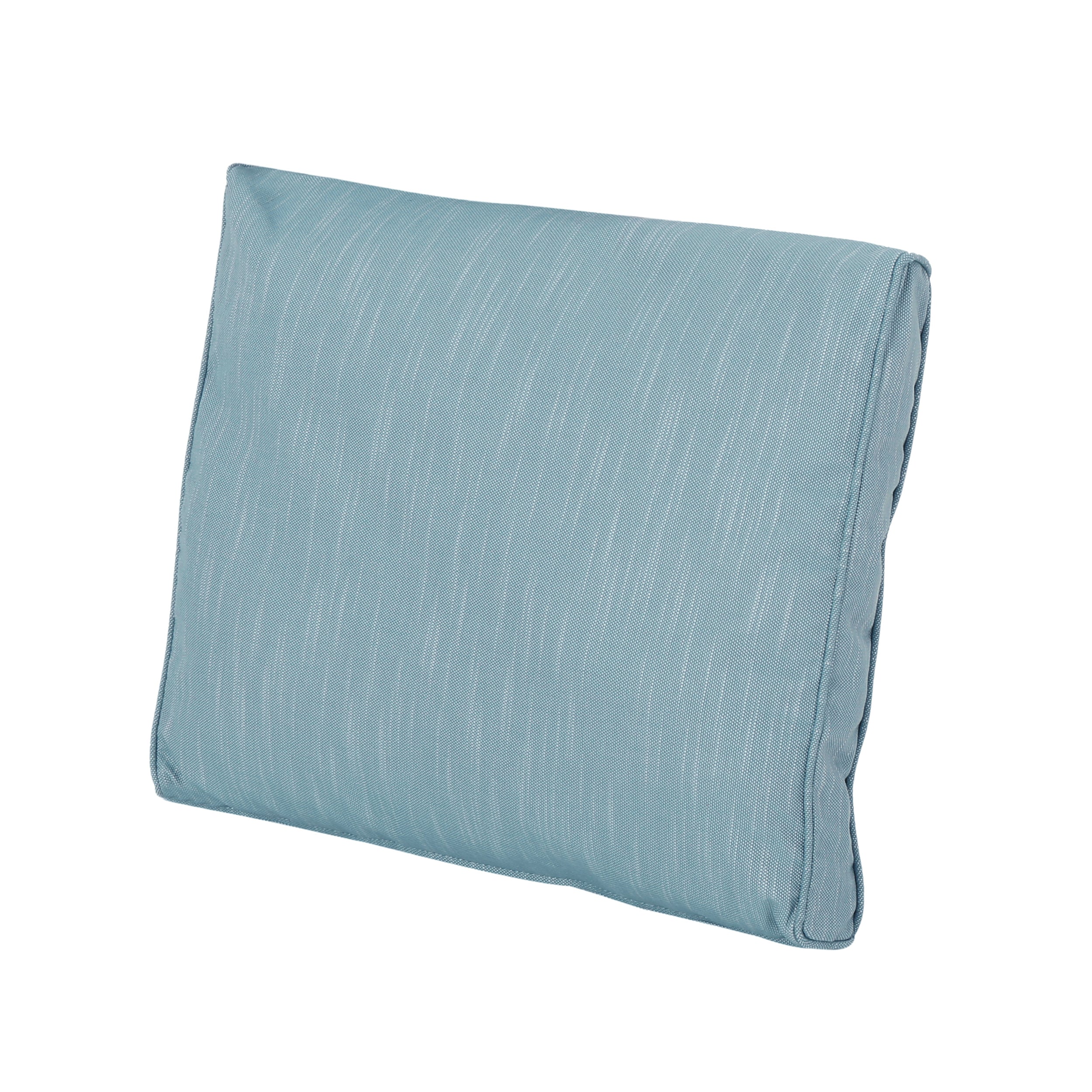 Atiyah Outdoor Water Resistant Fabric Loveseat Cushions with Piping - furnishings