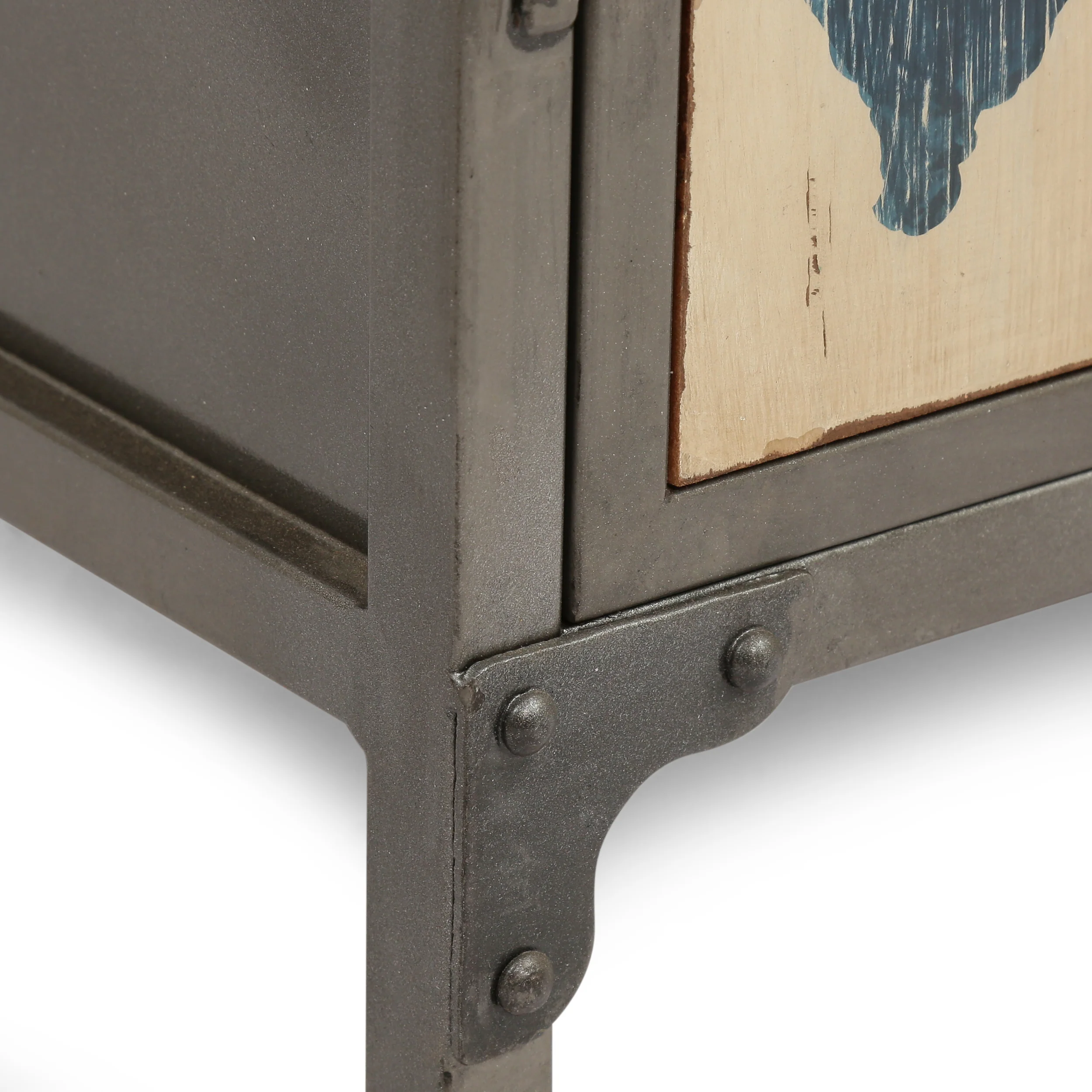 Marley Handcrafted Boho 6 Cubby Cabinet - furnishings